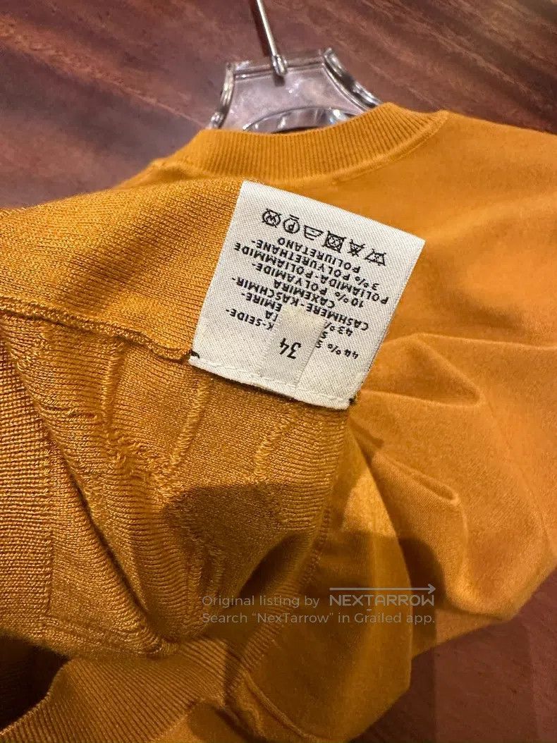 Hermes Hermes Sweater, Textured, Short Sleeve Size XXS / US 00 / IT 34 - 7 Thumbnail