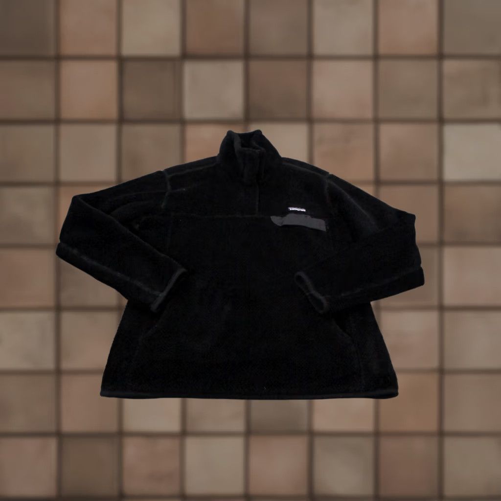 Patagonia Patagonia Jacket Womens L Black Fuzzy Fleece Sweater Jumper Outdoor Hiking 25441 Size L / US 10 / IT 46 - 1 Thumbnail