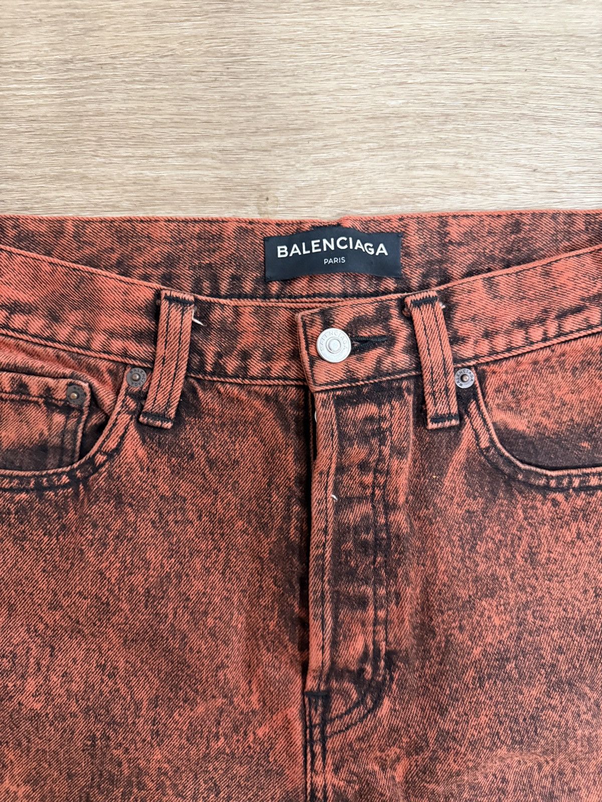 Balenciaga Acid Wash res Balaneciaga demna era denim Size US 30 / EU 46 - 3 Thumbnail