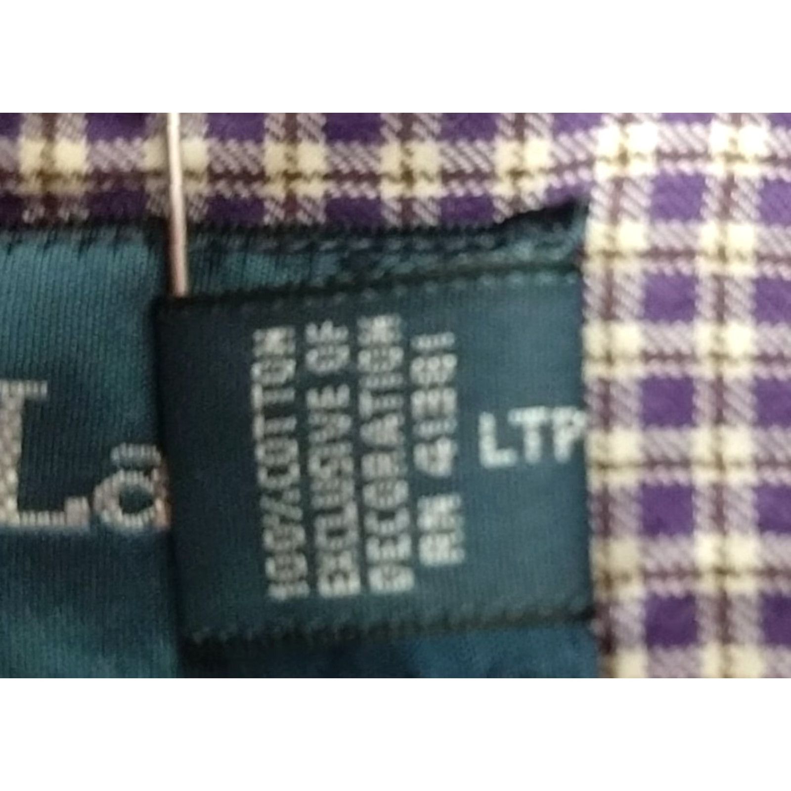 Ralph Lauren Ralph Lauren Purple Stripes Button Up Long Sleeve Classic Fit Shirt-Men's M Size US M / EU 48-50 / 2 - 7 Thumbnail