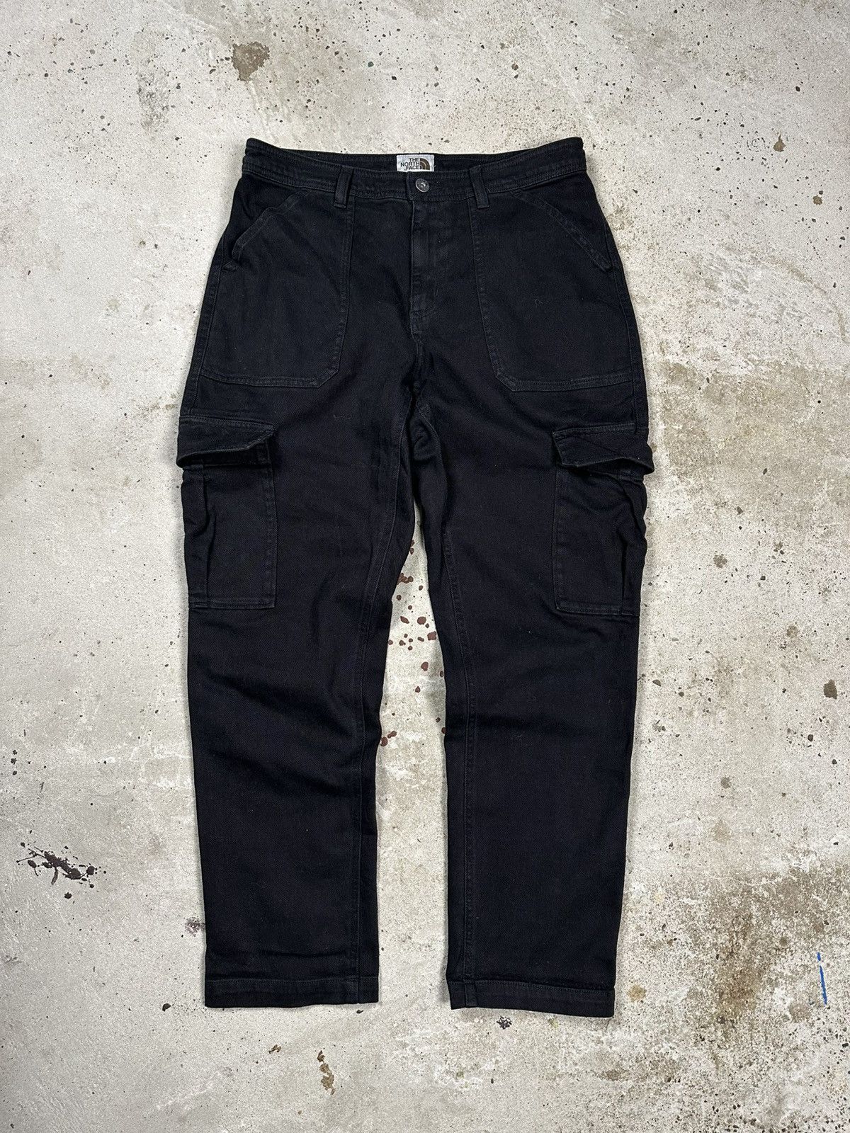 The North Face Vintage Y2K The North Face Cargo Black Denim Pants Jeans Size US 30 / EU 46 - 1 Thumbnail