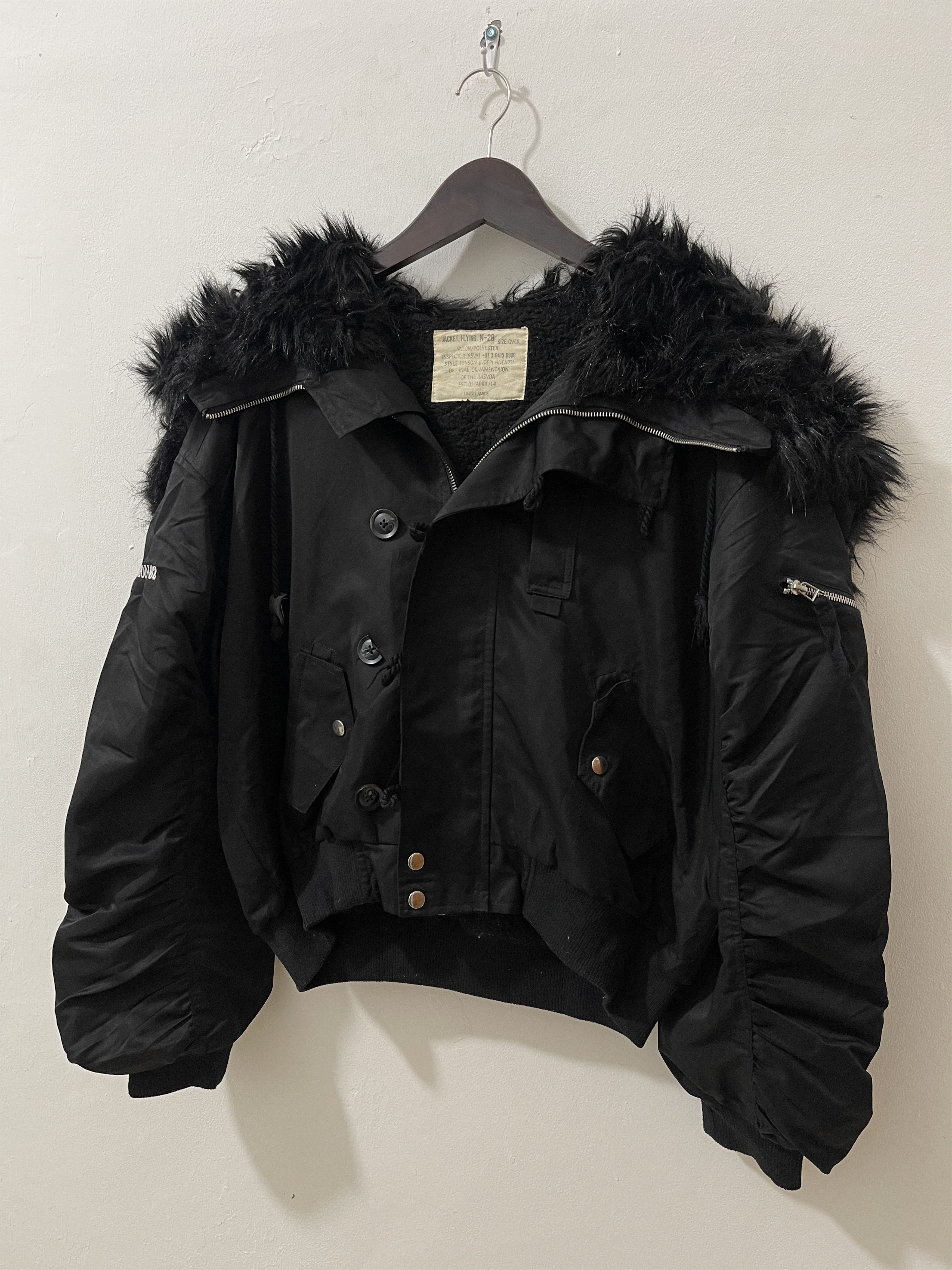 Japanese Brand 2000s Rasvoa Japan Archive Fur Vkei Style Jacket Size US L / EU 52-54 / 3 - 2 Thumbnail