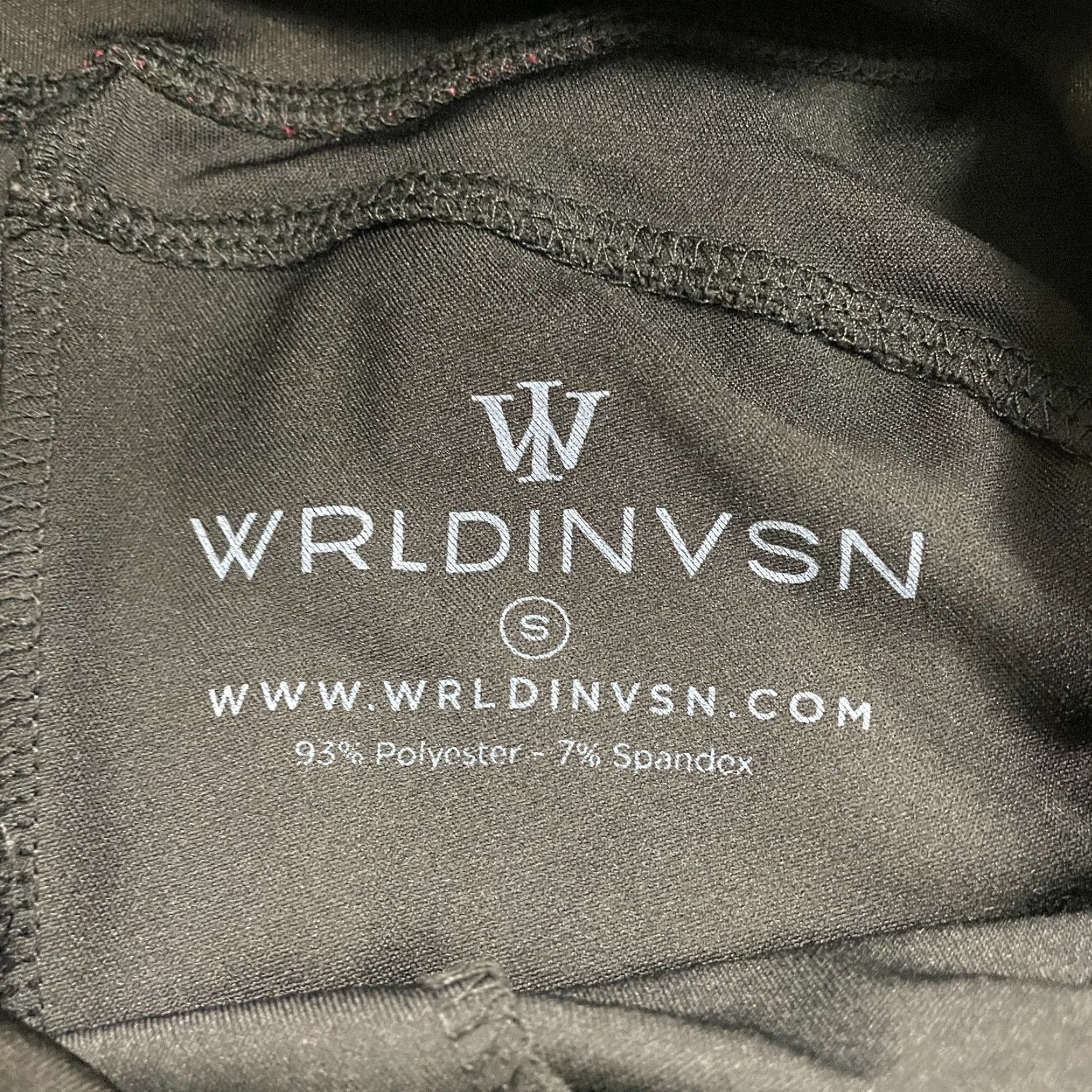 Vintage VINTAGE Wrldinvsn Compression Leggings Womens Small Black High Rise Athletic Gym 24x25 Size 28" / US 6 / IT 42 - 5 Thumbnail