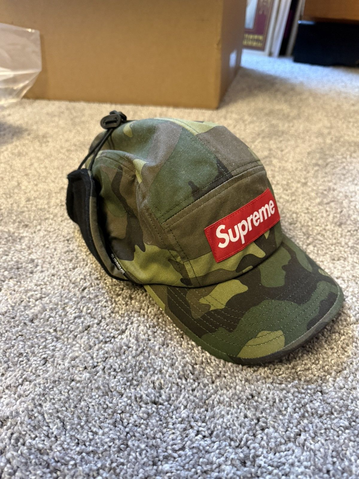 Supreme Supreme Men's Packable Ear Flap Camp Cap (FW22) Size ONE SIZE - 3 Thumbnail