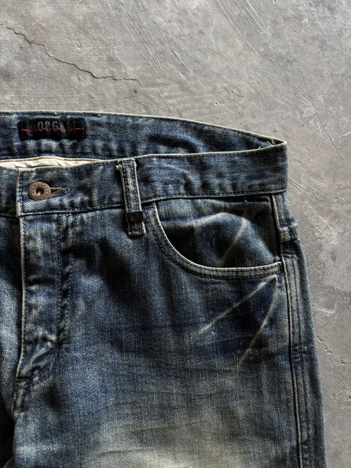 Morgan Homme MORGAN DE TOI HOMME flare mudmax rusty mud wash japanese Size US 32 / EU 48 - 9 Thumbnail