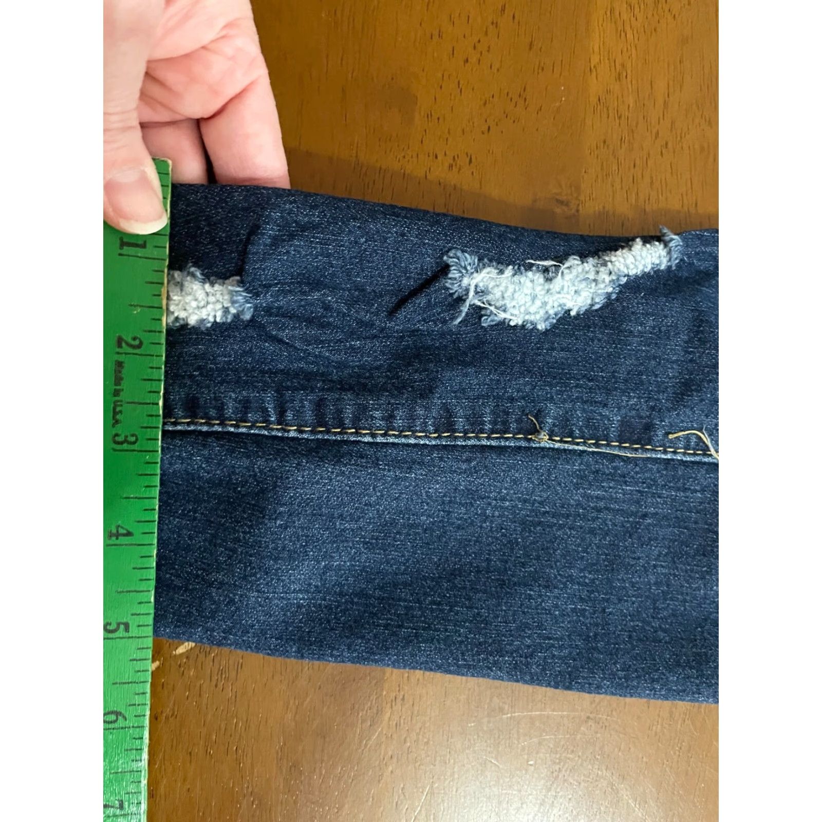 Vintage Nwt Almost Famous High Rise Skinny Jeans Size 7 Blue Size 28" / US 6 / IT 42 - 6 Thumbnail
