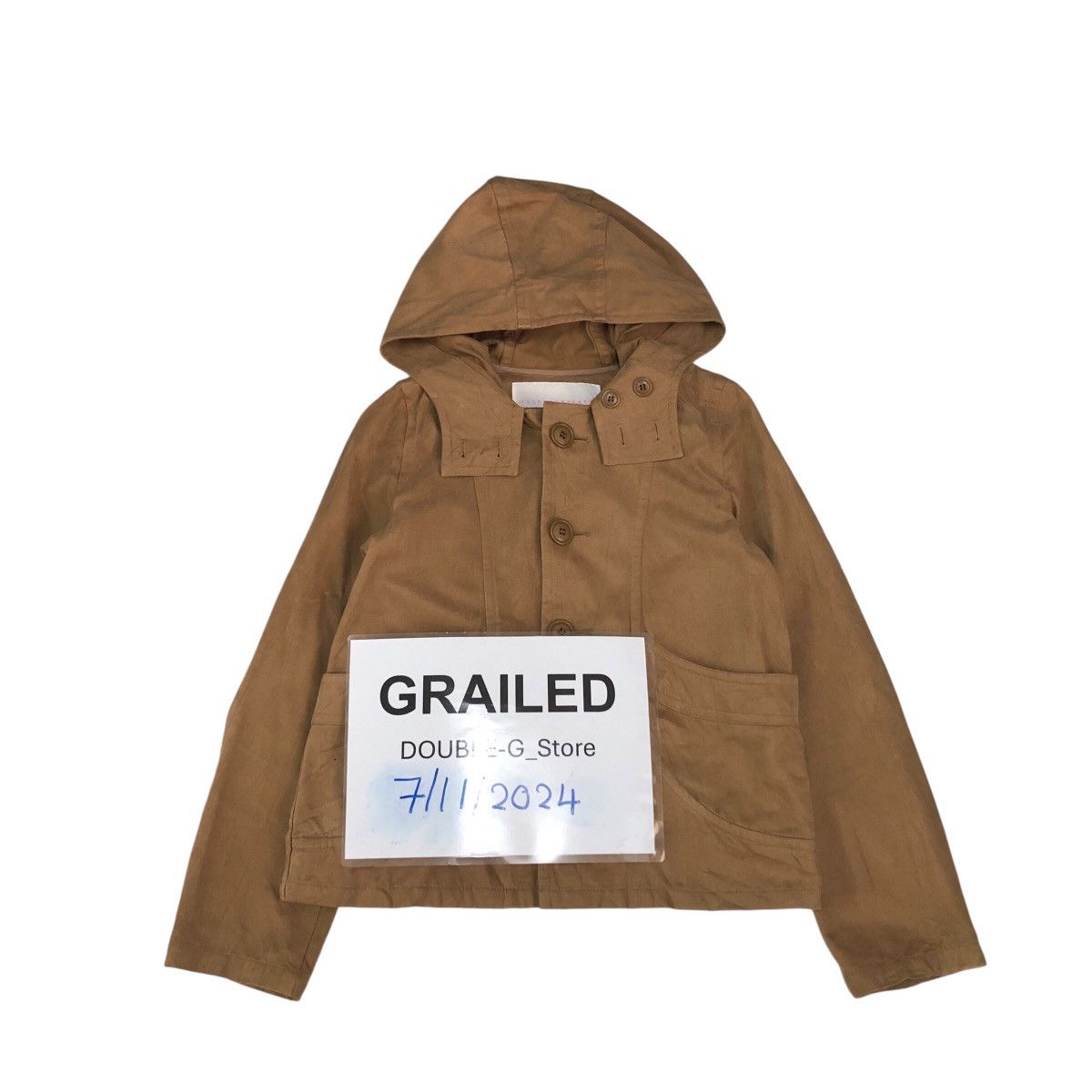 Issey Miyake 📌Vintage Cropped Biker Jacket Sunaokuwahara Duck Canvas Size US M / EU 48-50 / 2 - 1 Thumbnail