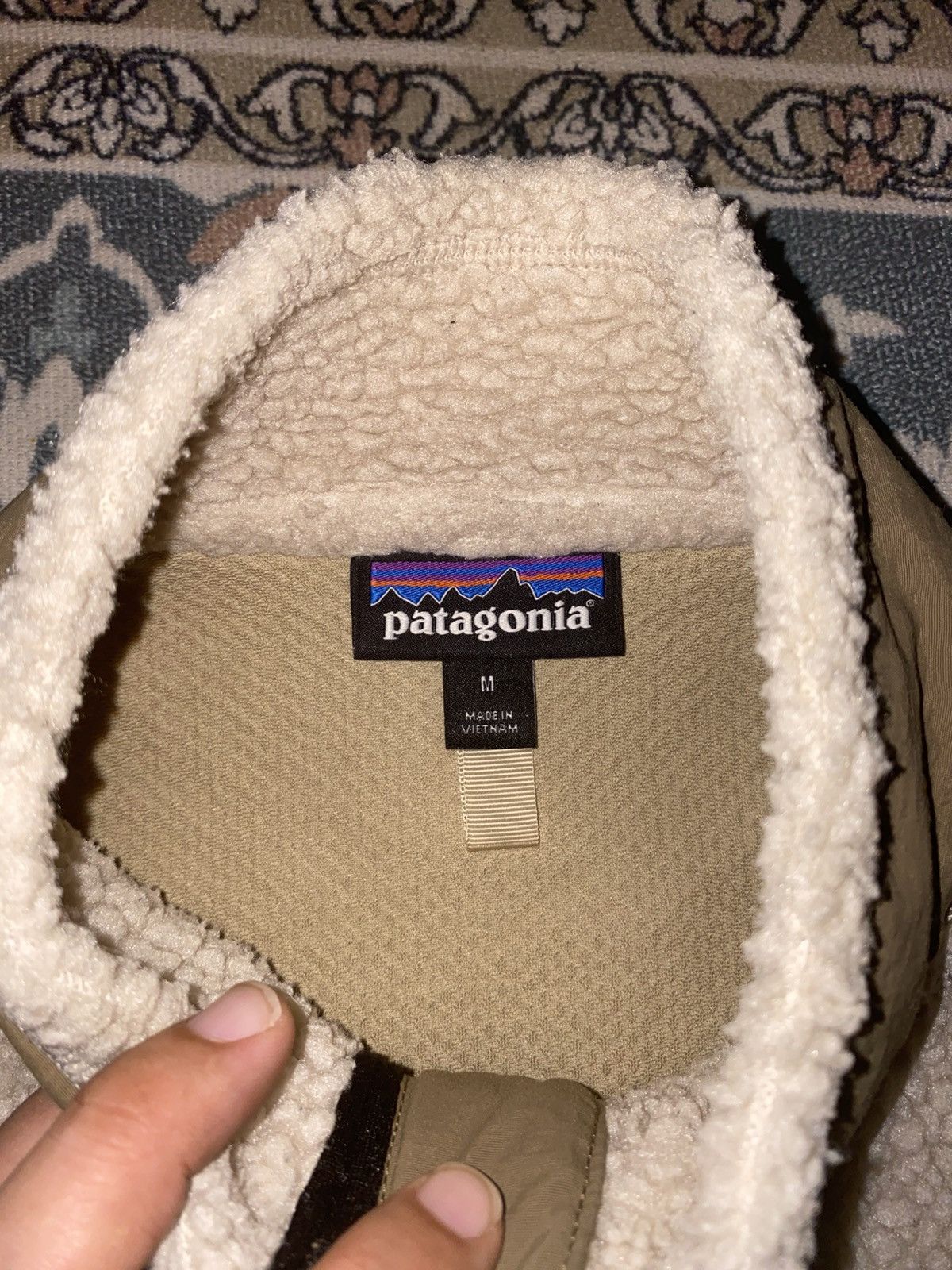 Patagonia Vintage Patagonia Deep Pile Fleece Jacket Size US M / EU 48-50 / 2 - 2 Thumbnail