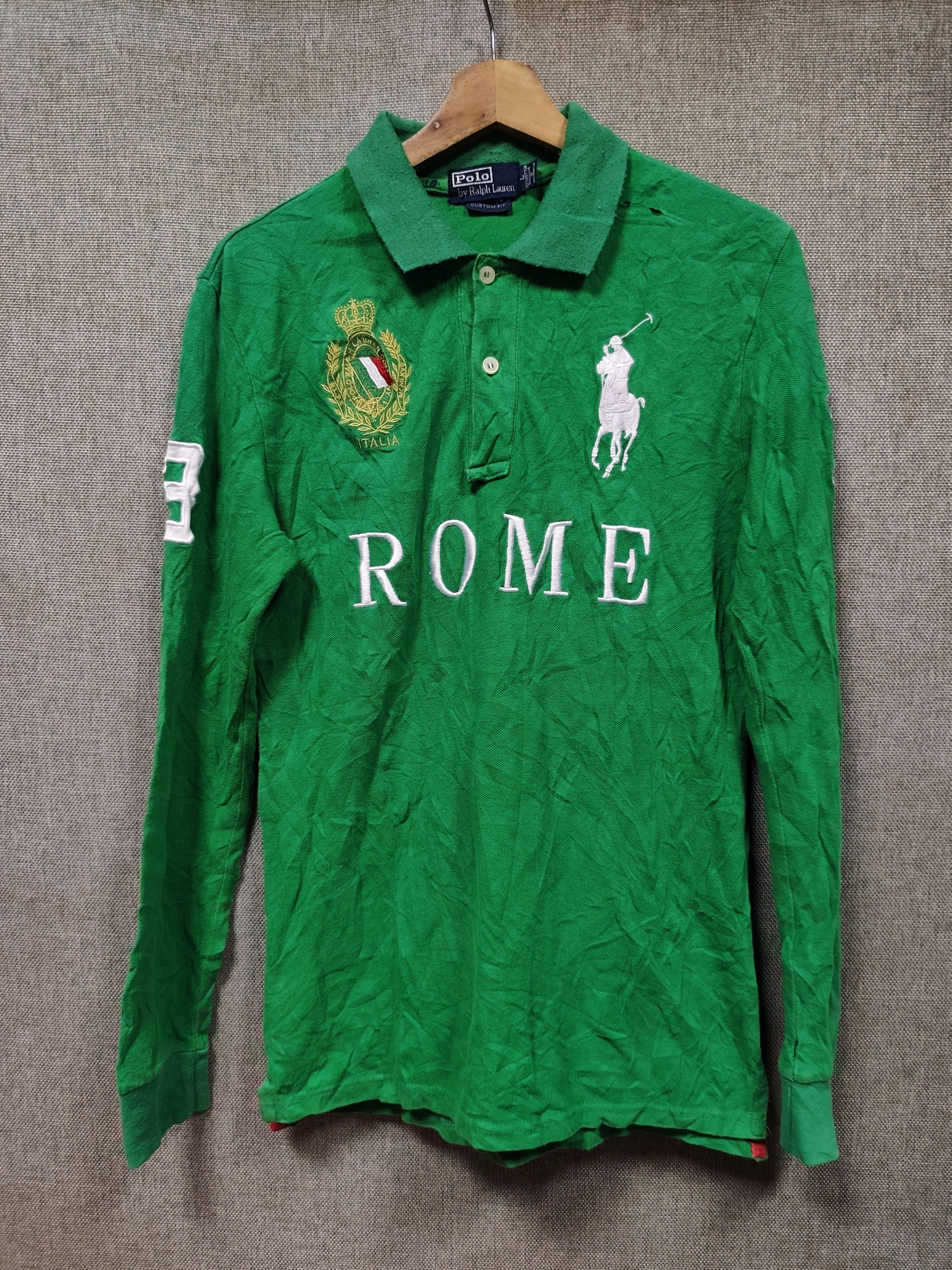 Polo Ralph Lauren Vintage Polo Ralph Lauren Rome Size US S / EU 44-46 / 1 - 1 Thumbnail