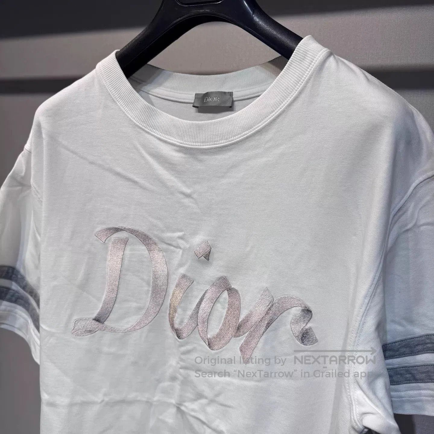 Dior White Short-Sleeve Graphic T-Shirt. Size US S / EU 44-46 / 1 - 4 Thumbnail
