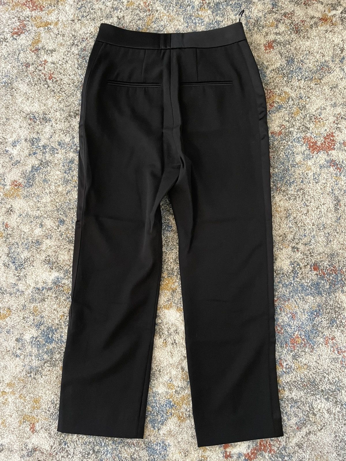 Balmain $980 New Balmain Straight-Leg Pants Size 26" / US 2 / IT 38 - 7 Thumbnail