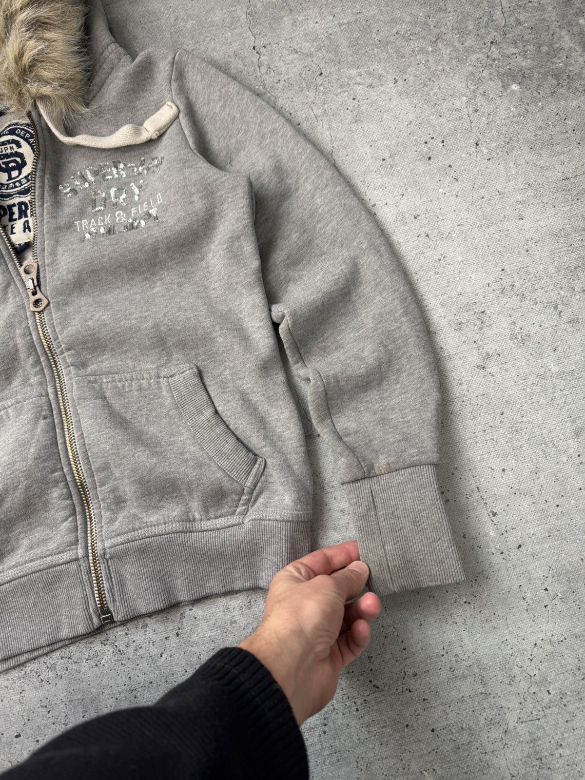 Hysteric Glamour Hysteric Glamour Y2K LGB IfSixWasNine Faux Fur Zip Hoodie Size M / US 6-8 / IT 42-44 - 3 Thumbnail
