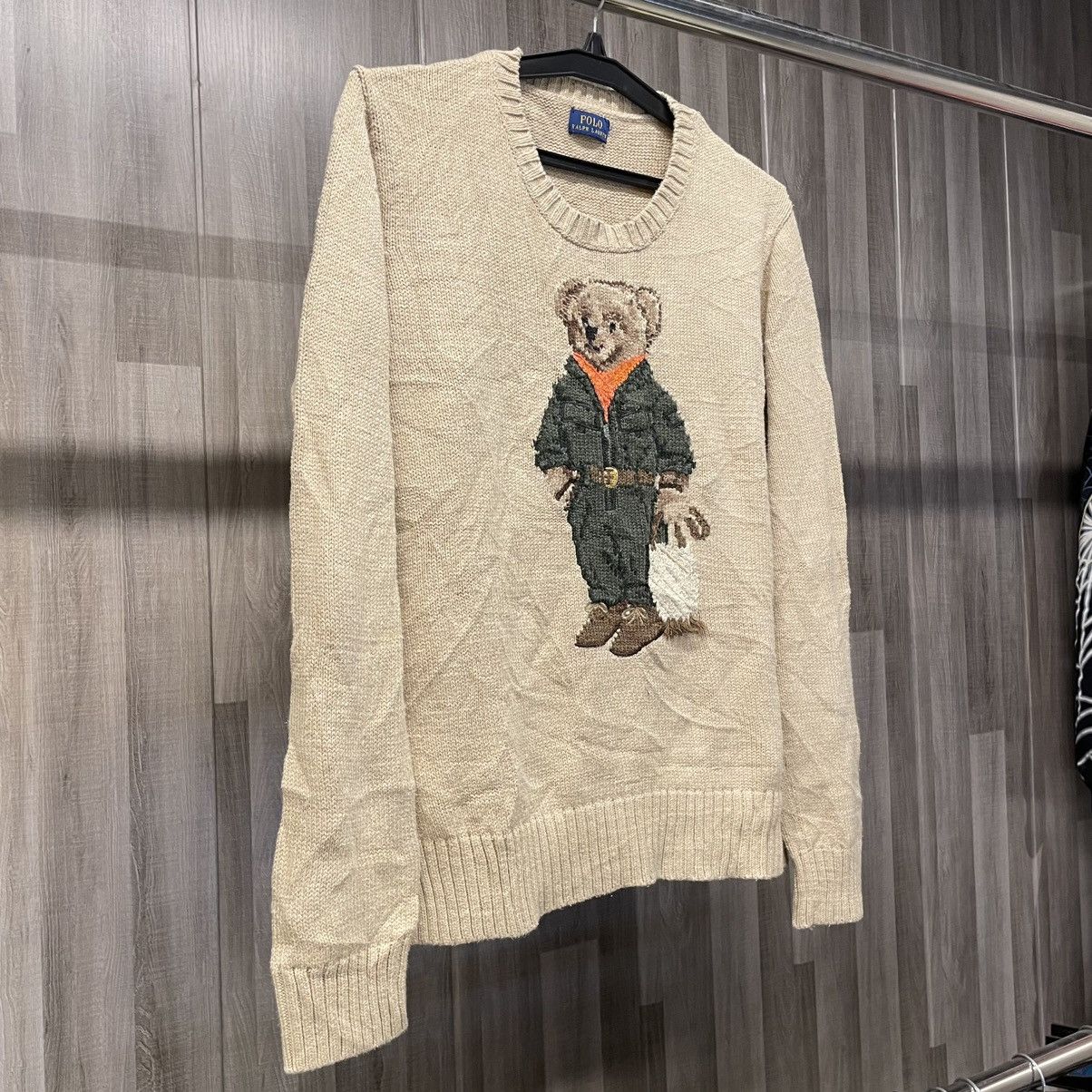 Polo Ralph Lauren Polo Ralph Lauren polo bear sweater Size US XL / EU 56 / 4 - 2 Thumbnail