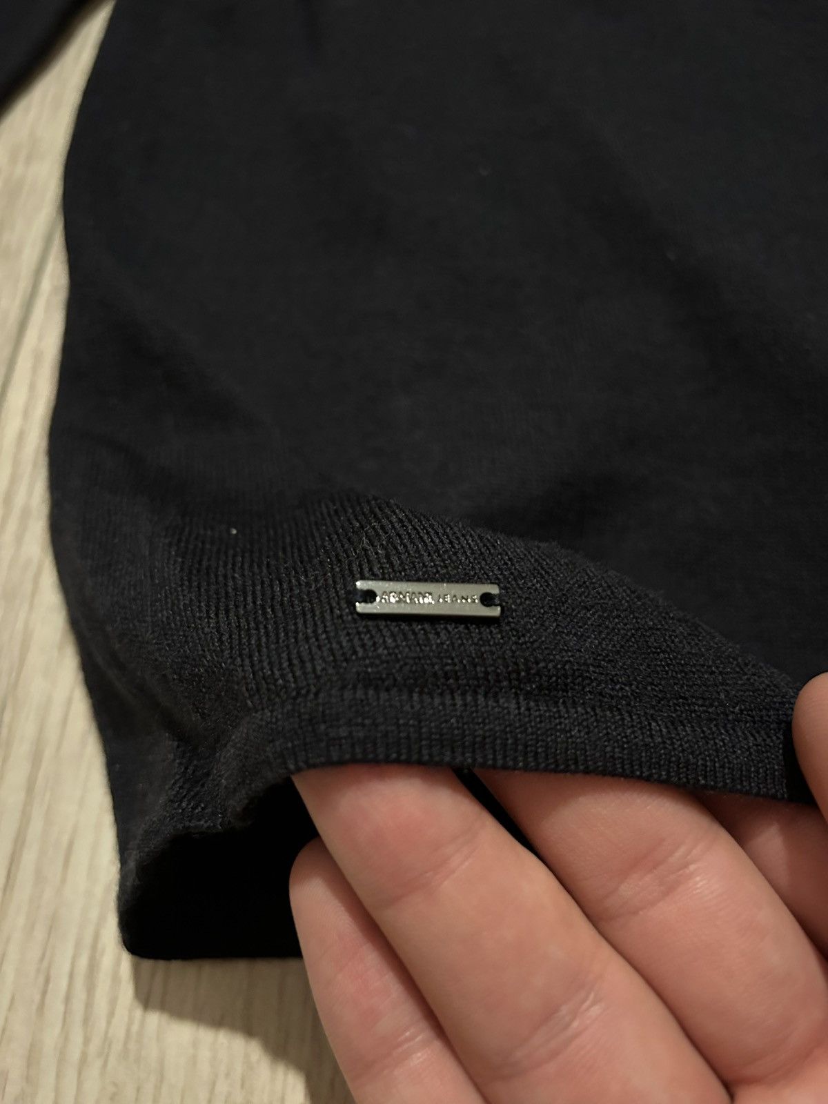 Armani Armani Jeans long sleeve y2k tee Size M / US 6-8 / IT 42-44 - 4 Thumbnail