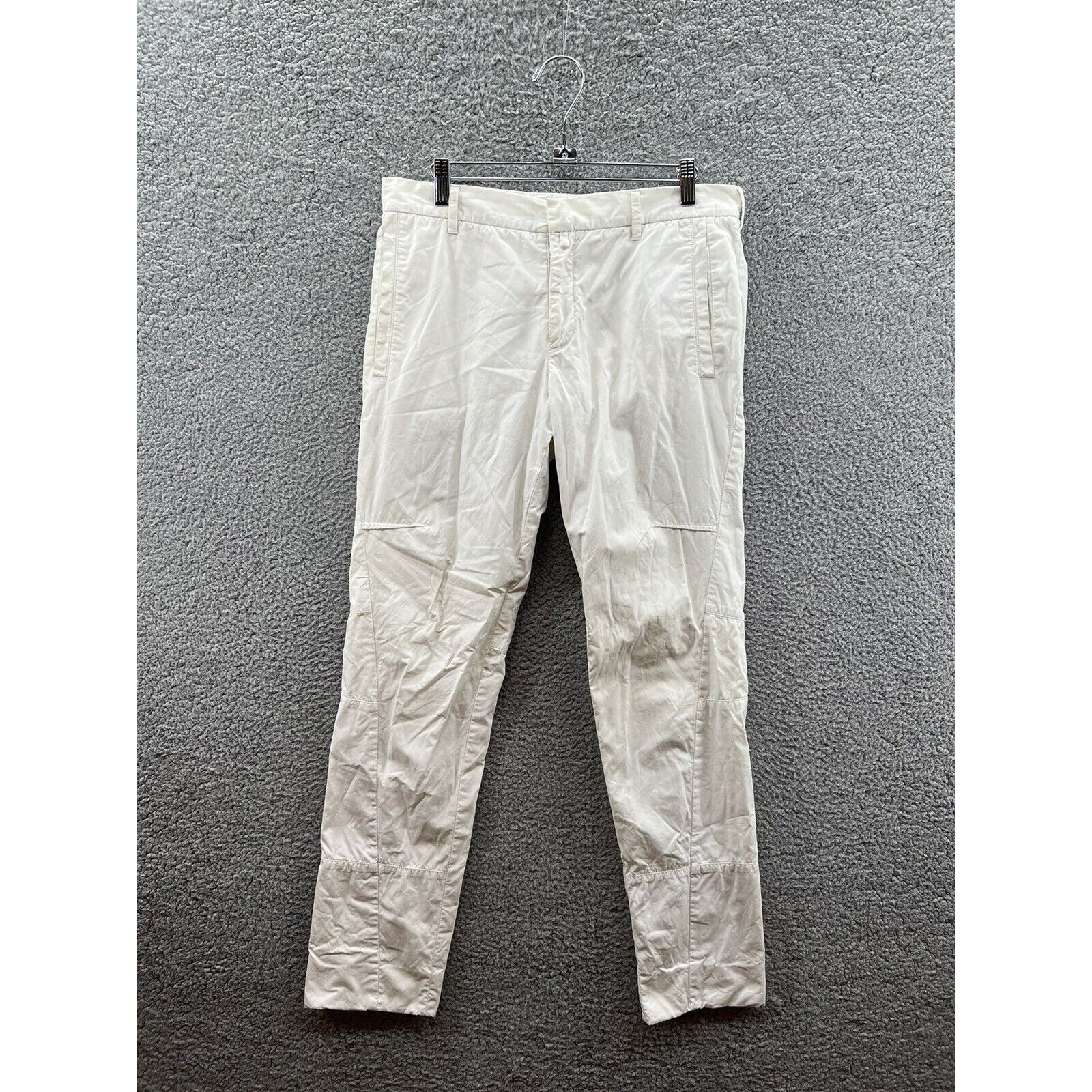 Gucci Gucci Made In Italy White Dress Pants 46 Actual 32x30.5 Size US 32 / EU 48 - 1 Thumbnail