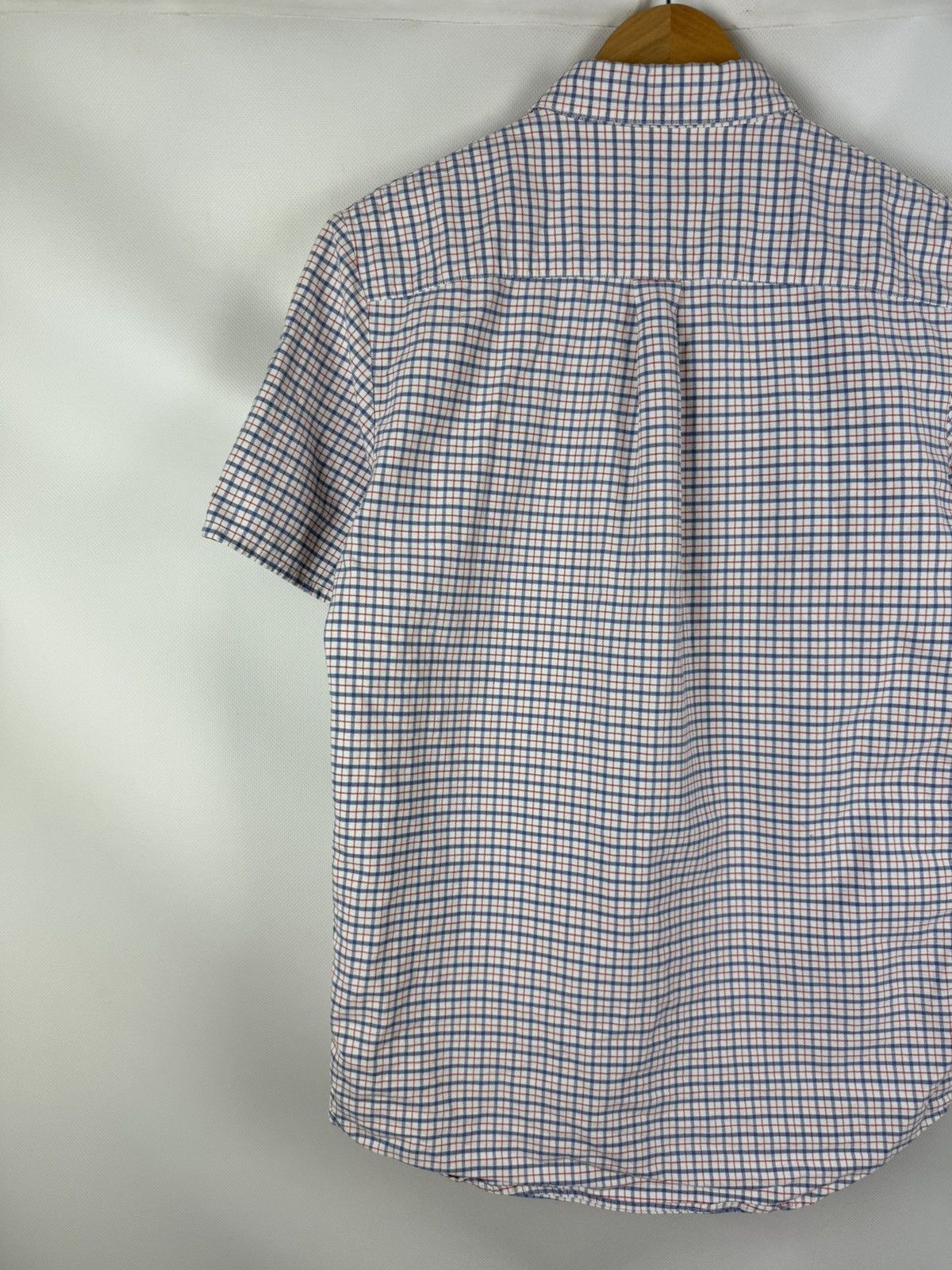A.P.C. A.P.C. Short Sleeve Cotton Plaid Button Up Classic Shirt Size US S / EU 44-46 / 1 - 15 Thumbnail
