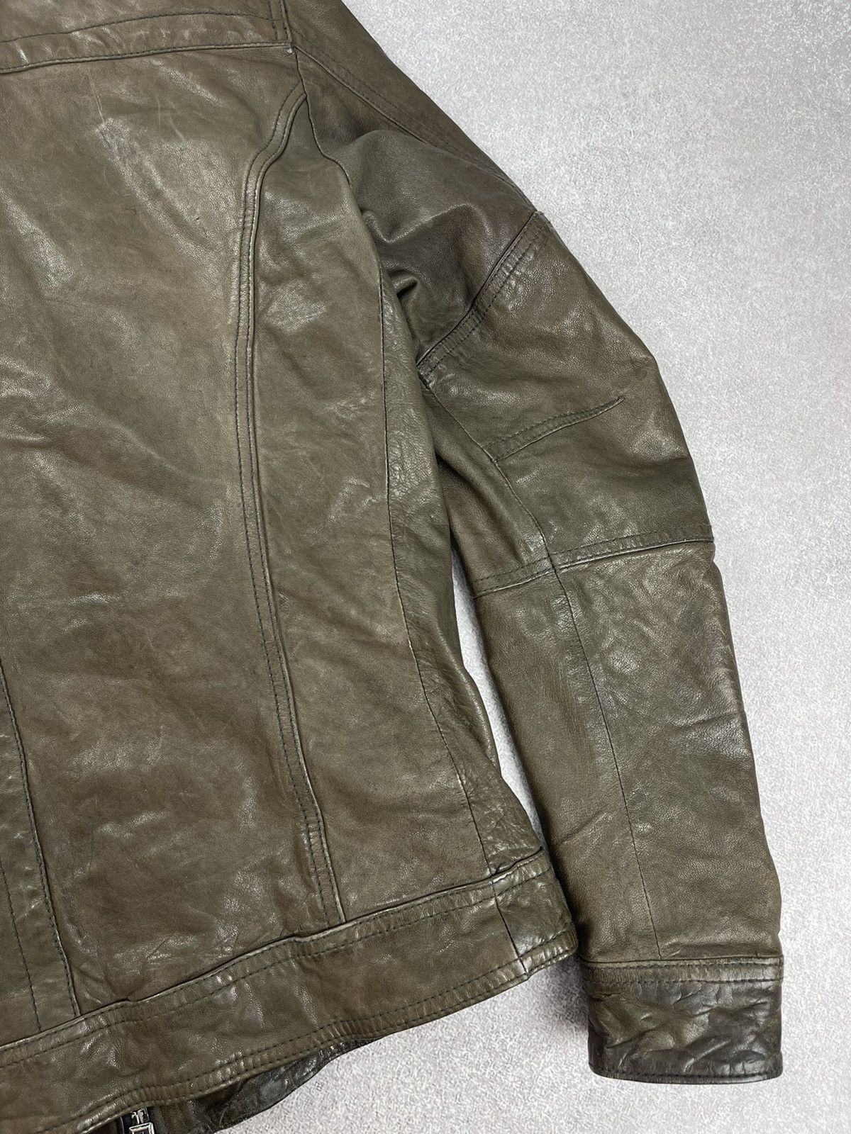 Allsaints Allsaints Spitalfields Leather Jacket Men’s Size S Size US S / EU 44-46 / 1 - 13 Thumbnail