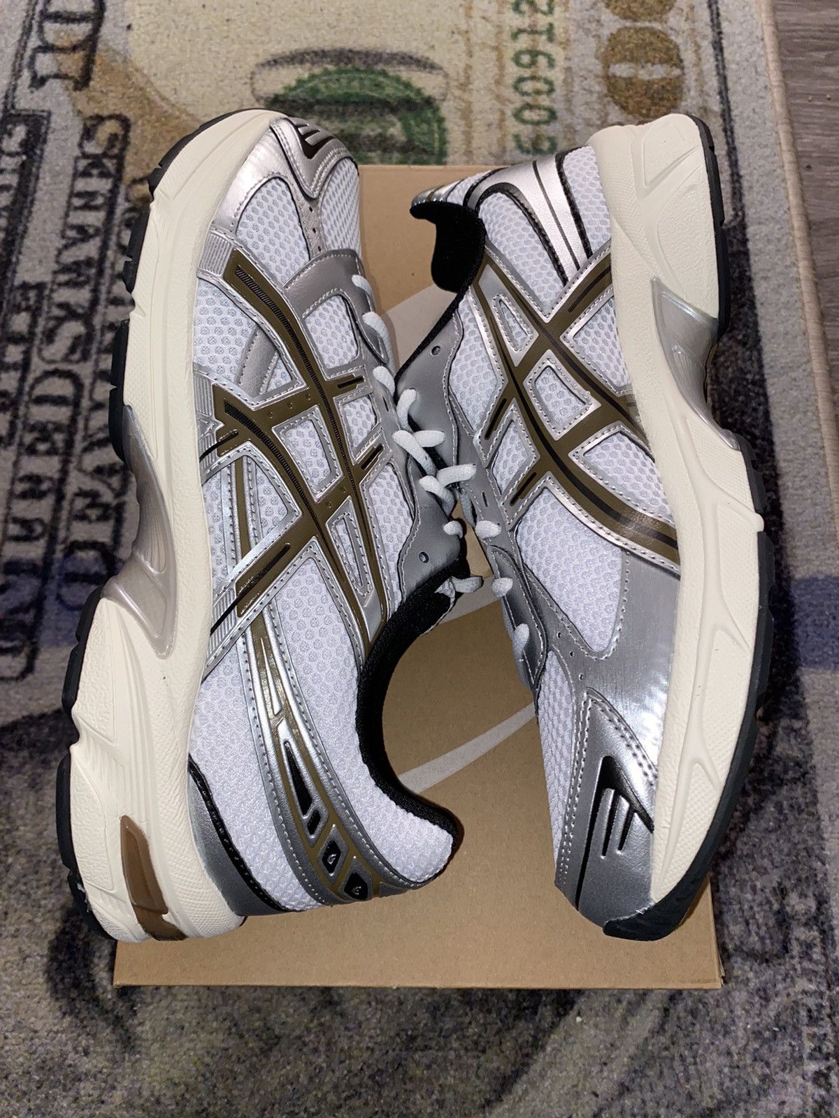 image of Asics Gel-1130 White Clay Canyon (Mens 5.5) Shoes in Grey, Women's (Size 7)