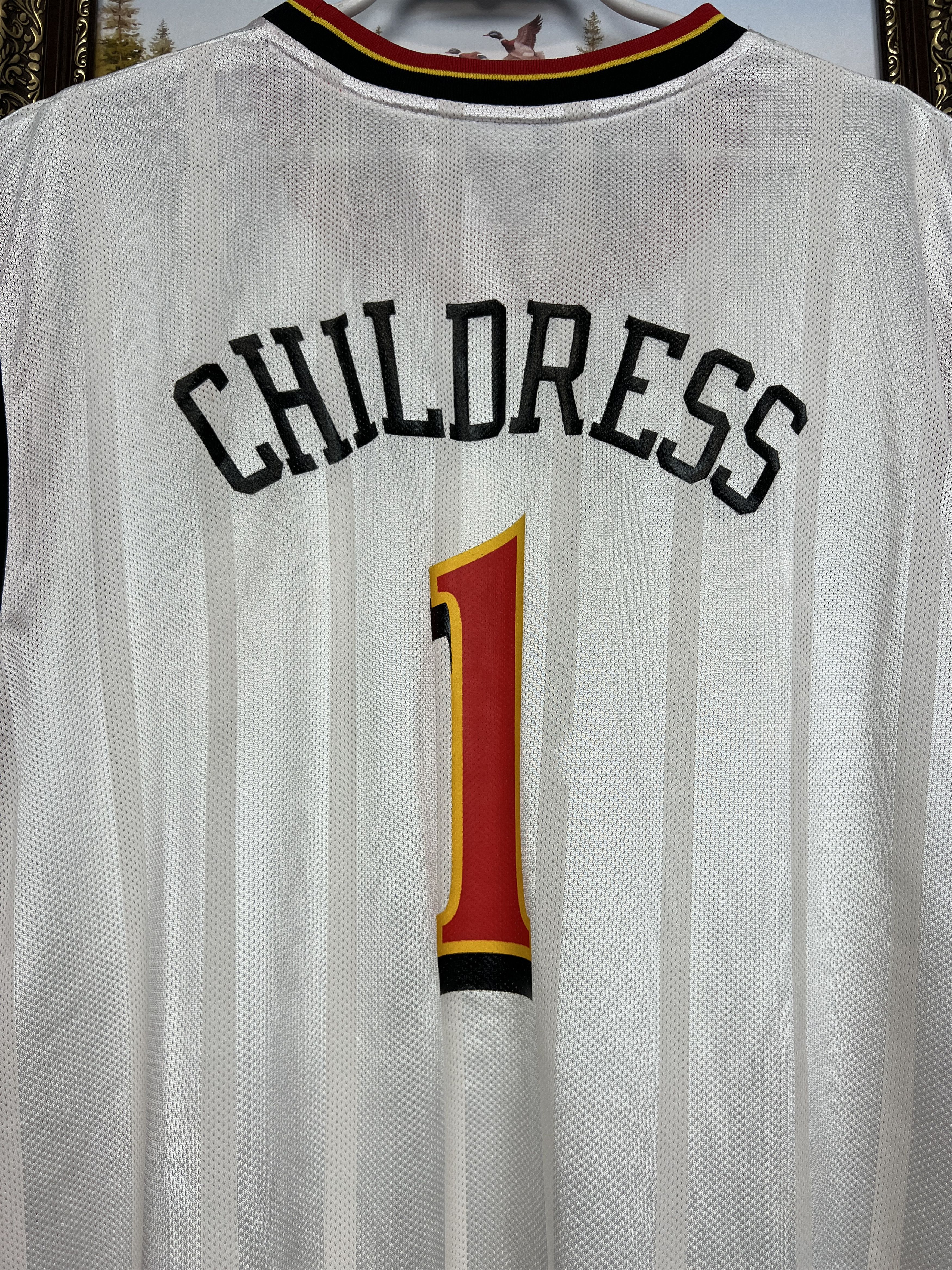 Reebok Vintage Childress Atlanta Hawks NBA Basketball Jersey Tee Size US XL / EU 56 / 4 - 13 Thumbnail