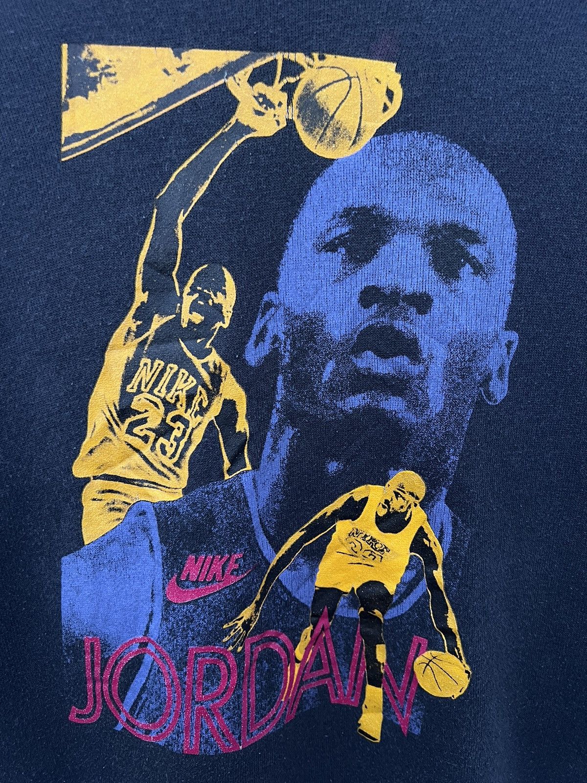 Jordan Brand 🔥 Vintage 90's Nike Grey tag Micheal Jordan Sweatshirt Size US S / EU 44-46 / 1 - 4 Thumbnail
