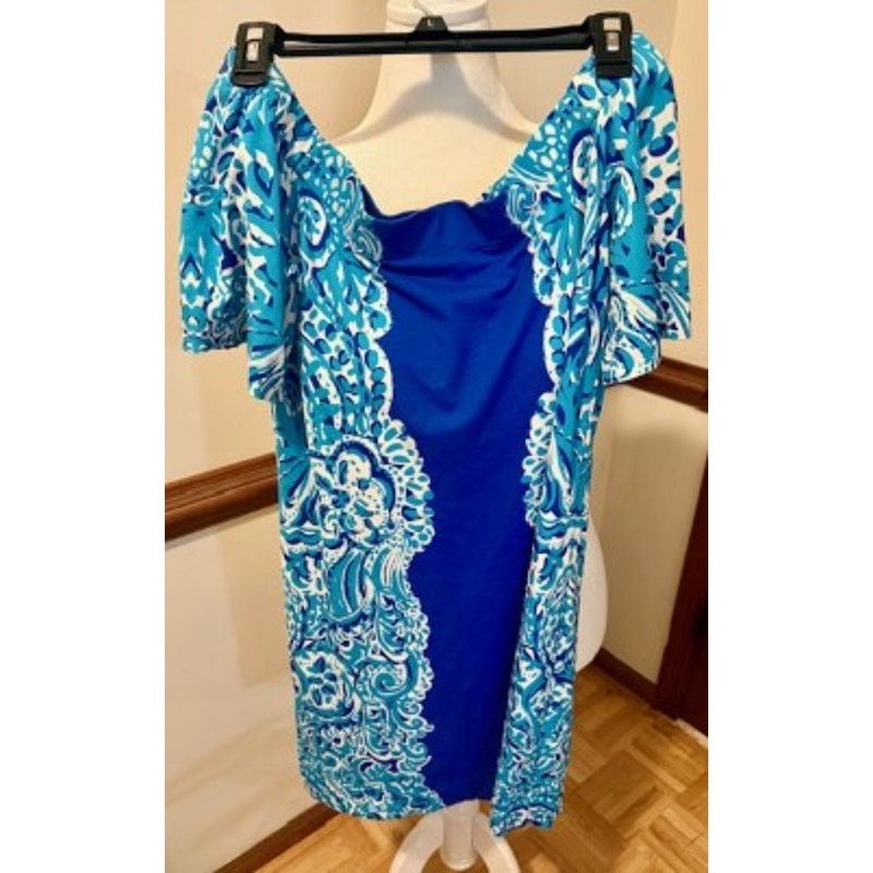 Lilly Pulitzer Lilly Pulitzer Off-the-Shoulder Dress – Size Medium Size M / US 6-8 / IT 42-44 - 7 Thumbnail