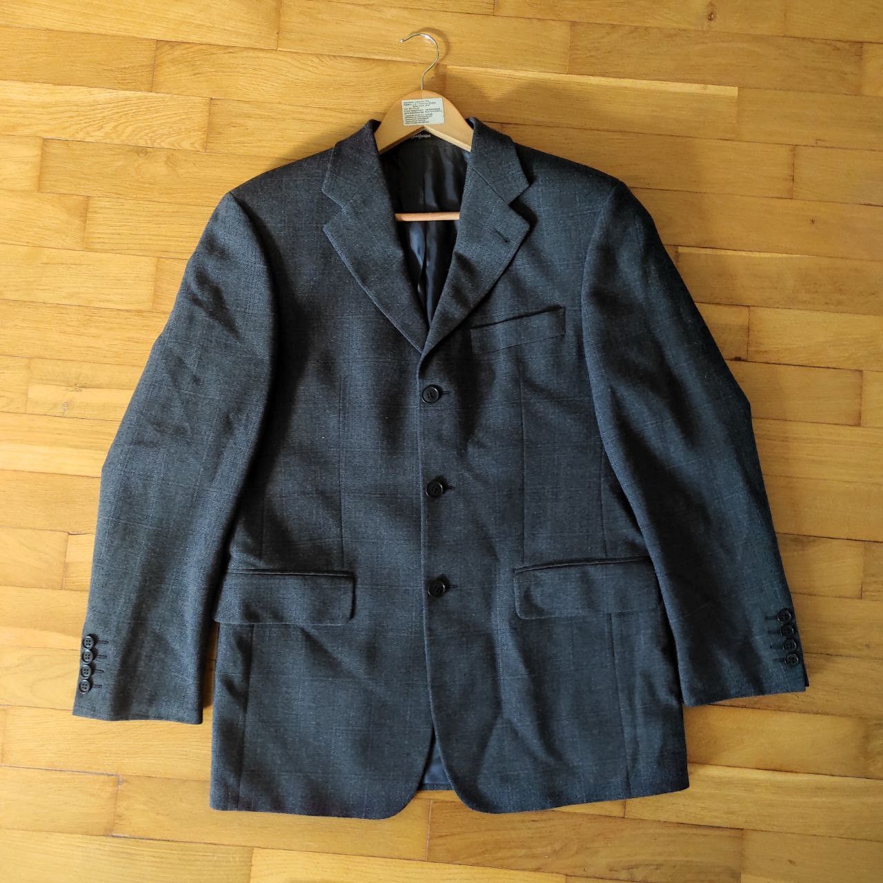 Japanese Brand × Yves Saint Laurent YSL Yves Saint Laurent Blazer Size S or 46 Checkered Size 36R - 1 Thumbnail