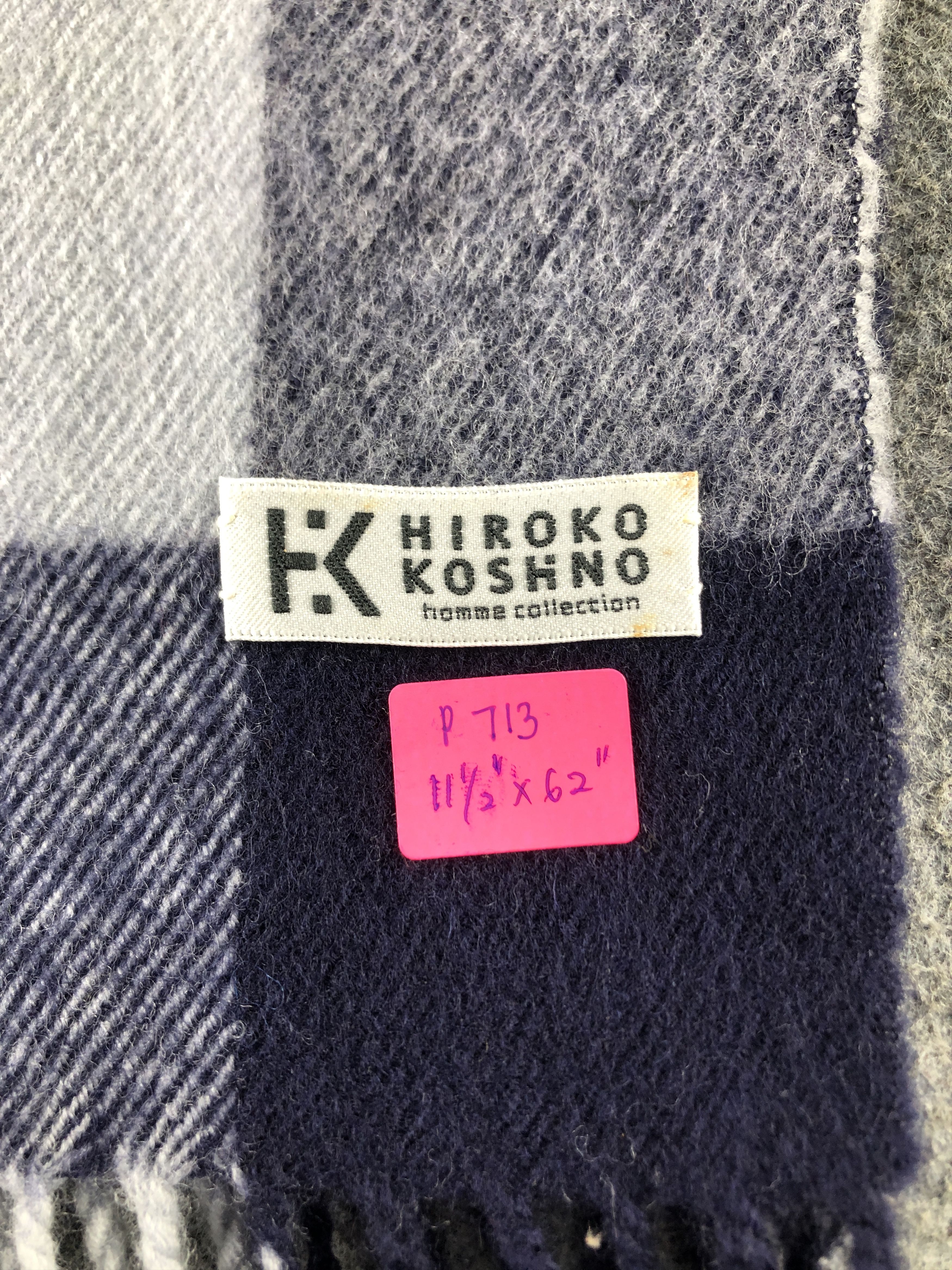 Hiroko Koshino Homme Hiroko Koshino Scarf / Muffler / Neckwear P713 Size ONE SIZE - 4 Thumbnail