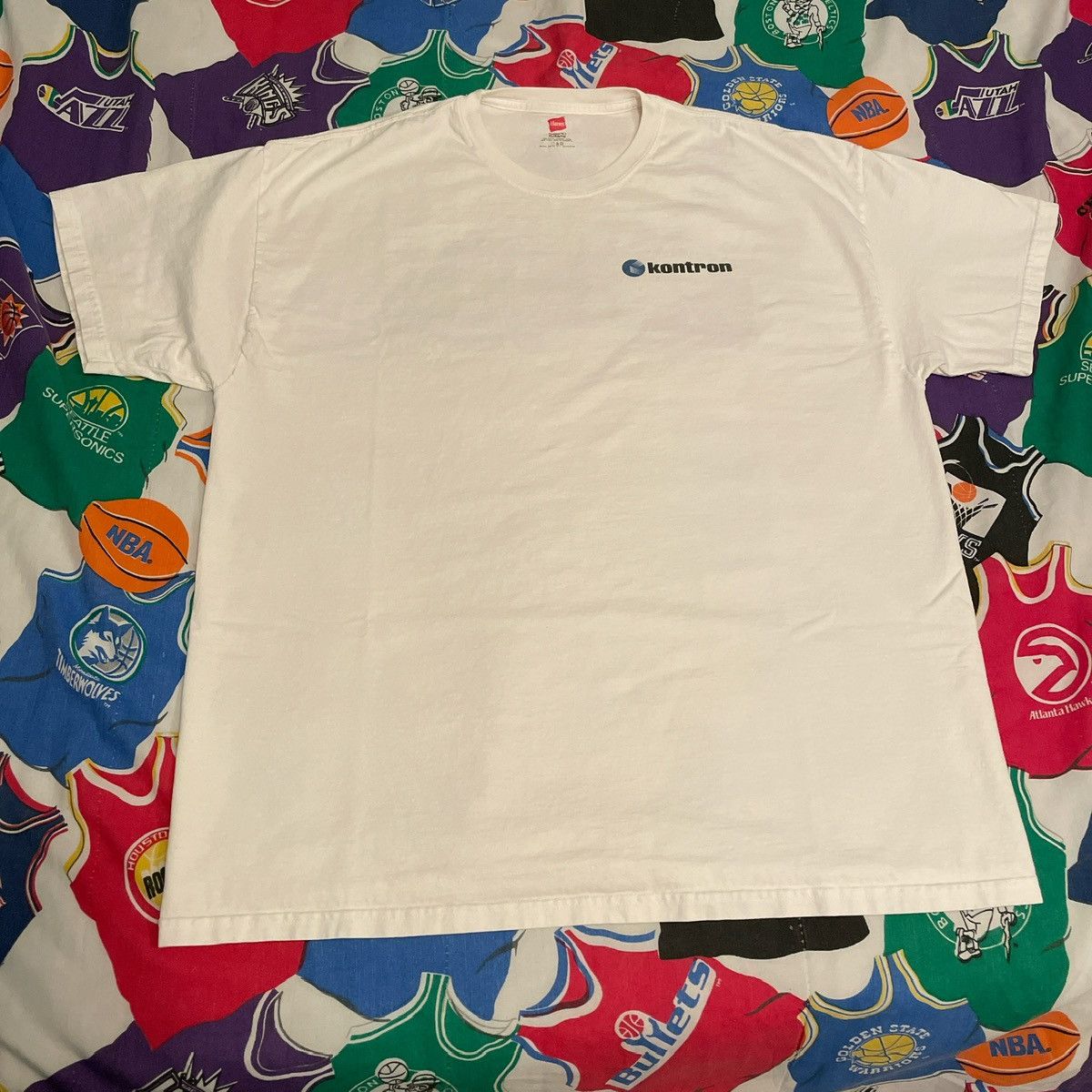 Apple × Vintage Vintage 2000s Kontron Las Vegas Tech Technology Company Tee Size US XL / EU 56 / 4 - 2 Thumbnail