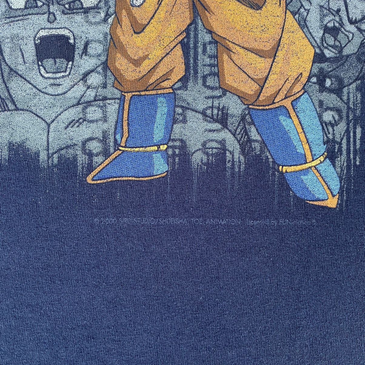 Anime Vintage 2000s Dragon Ball Z Goku Vegeta Anime Tee Size US XL / EU 56 / 4 - 4 Thumbnail