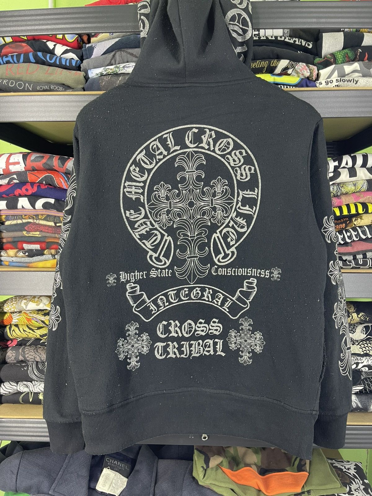 Clash Ahead Vintage Clash Ahead Graphic inspired by Chrome Hearts Hoodie Size US M / EU 48-50 / 2 - 13 Thumbnail