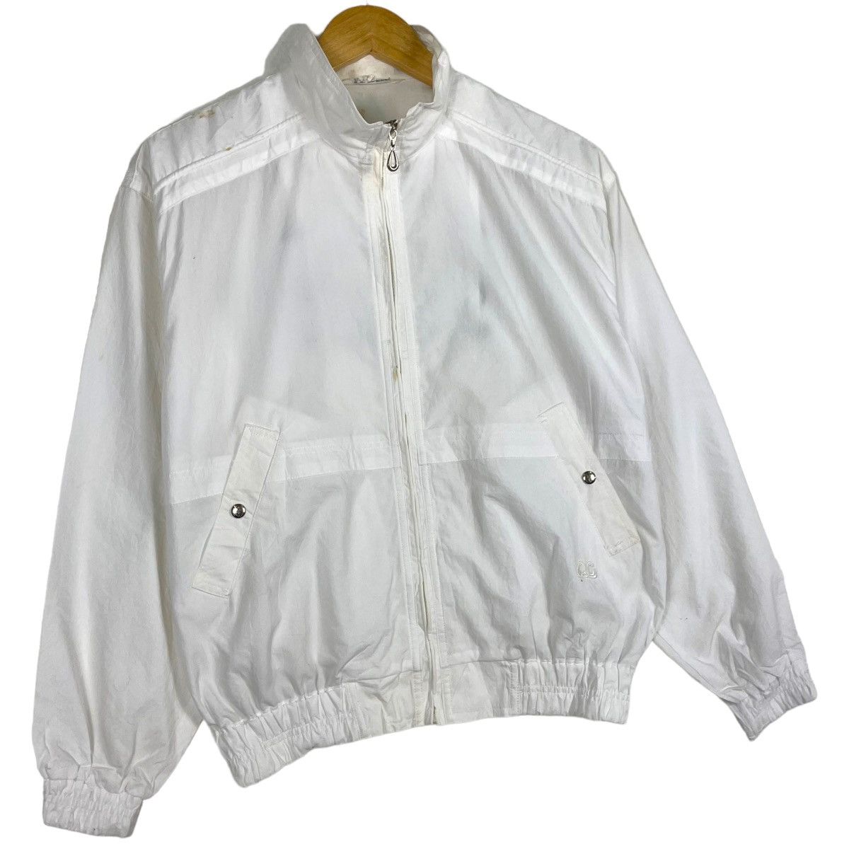 Courreges × Designer × Vintage 💥VINTAGE COURREGES BIG LOGO SPORT JACKET Size US S / EU 44-46 / 1 - 5 Thumbnail