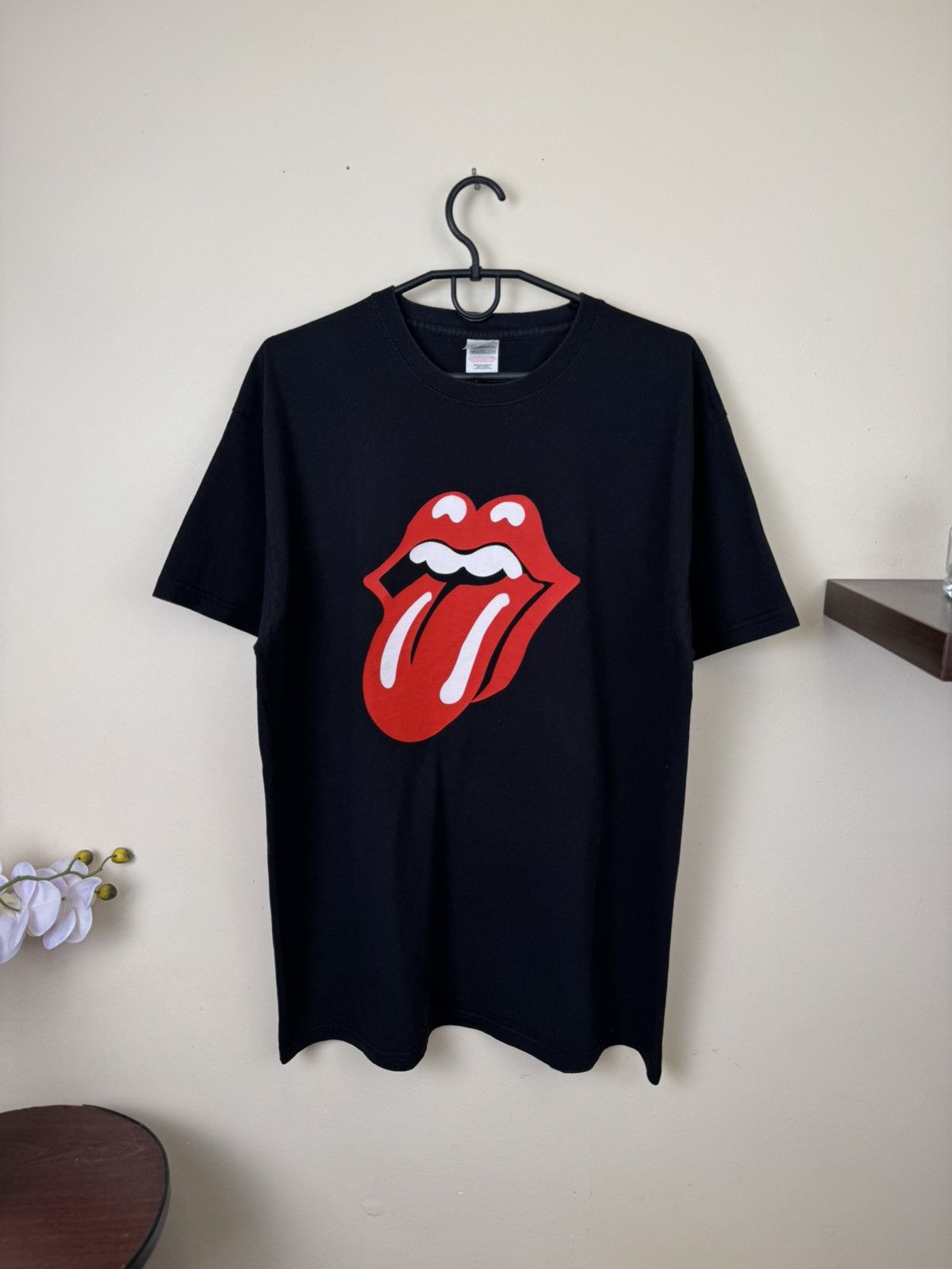Vintage The Rolling Stones T shirt Logo Graphic Lips 00s XL