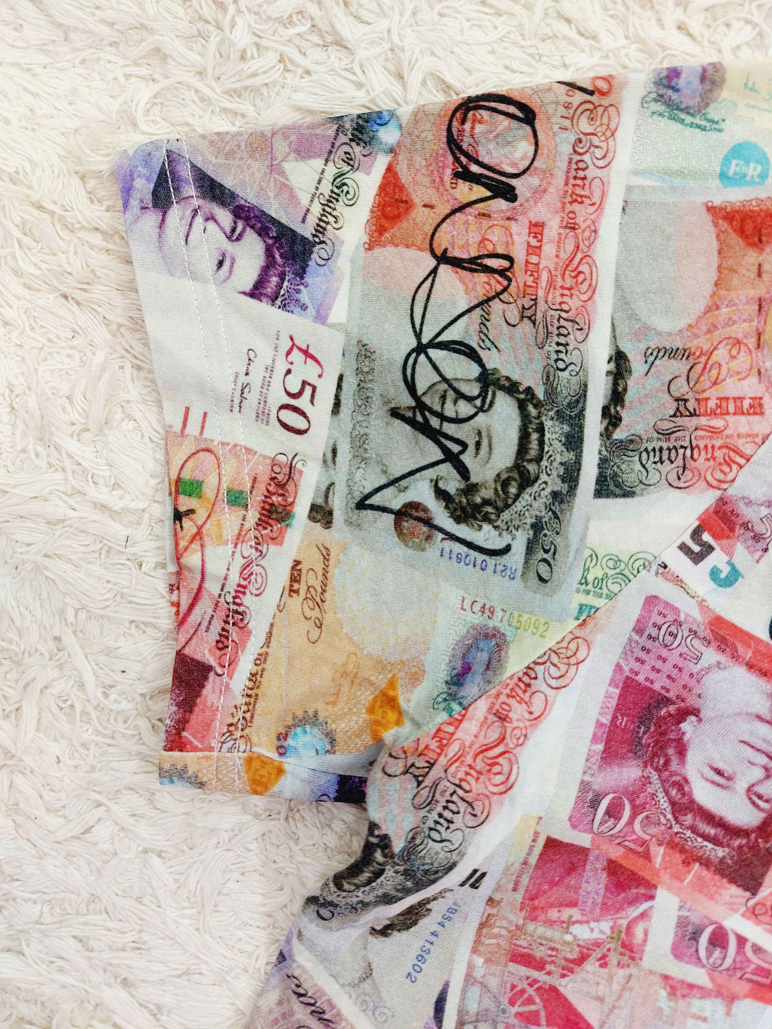 Vivienne Westwood Vivienne Westwood English Pounds Banknote Money T-Shirt Size US XL / EU 56 / 4 - 10 Thumbnail