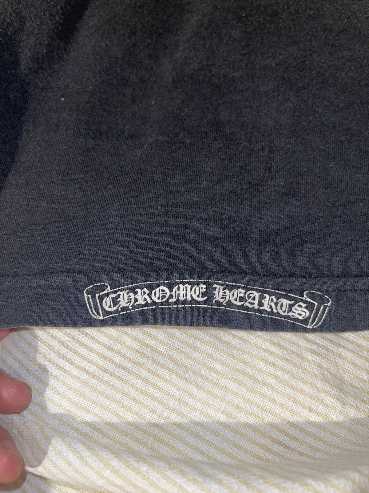 Chrome Hearts Chrome Hearts vintage washed black tee Size US M / EU 48-50 / 2 - 3 Thumbnail