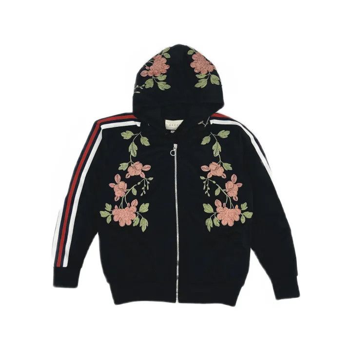 Gucci Gucci Floral Long Sleeve Hoodie Size US XS / EU 42 / 0 - 1 Thumbnail