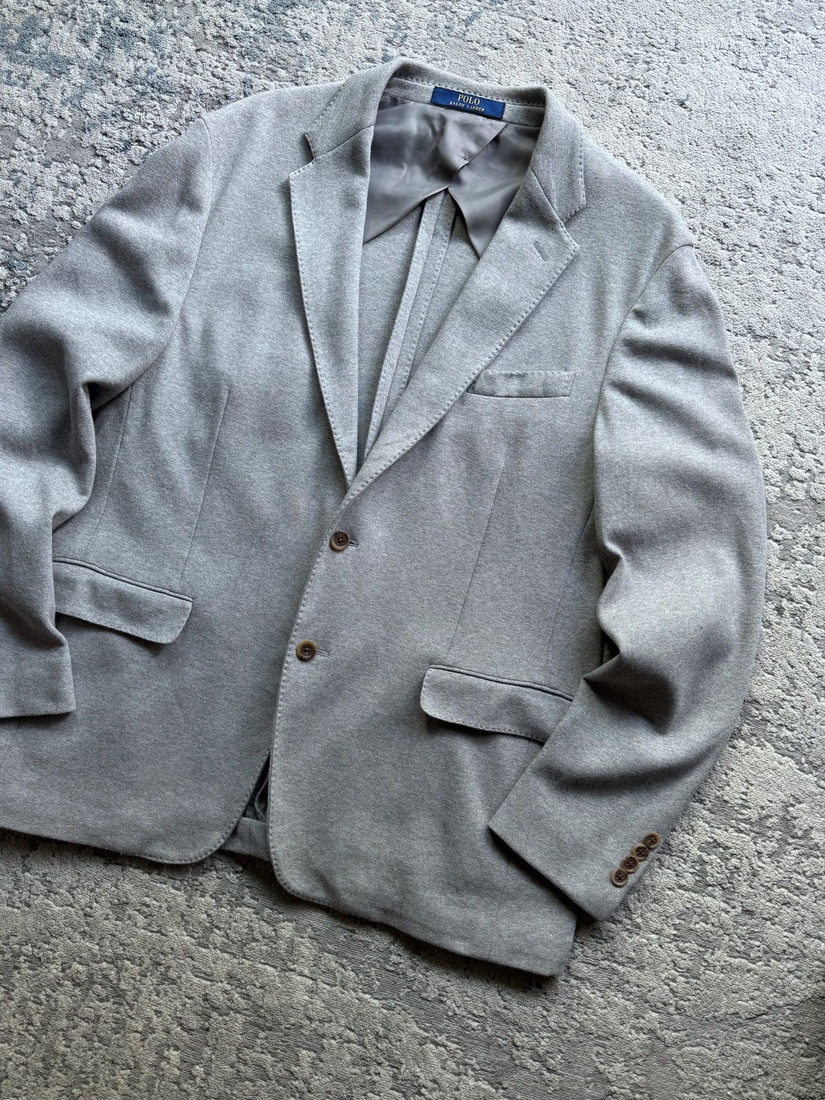 Polo Ralph Lauren Polo Ralph Lauren Gray cotton Blazer Jacket Size 44R Size 44R - 2 Thumbnail