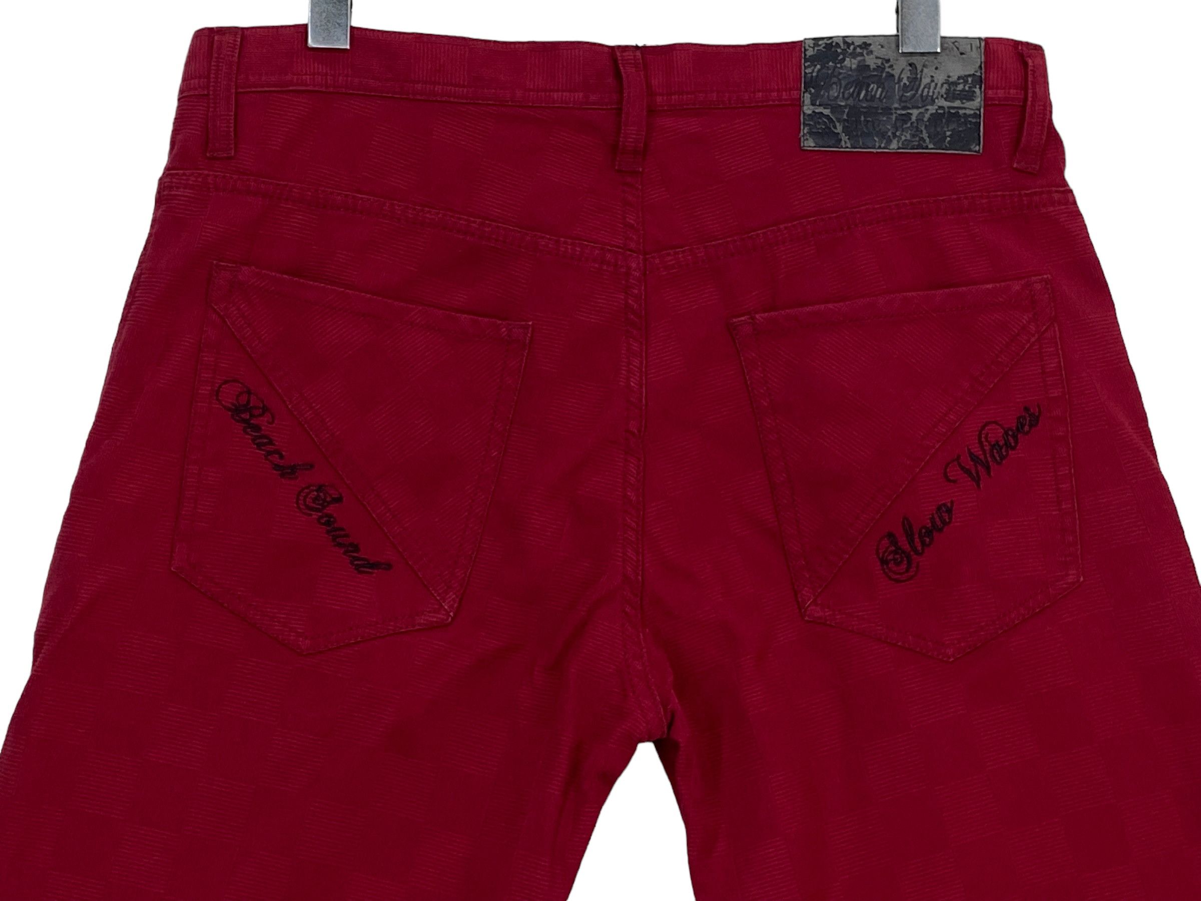 Japanese Brand Beach Sound Pants Skateboard Surf Jeans Size US 35 - 5 Thumbnail