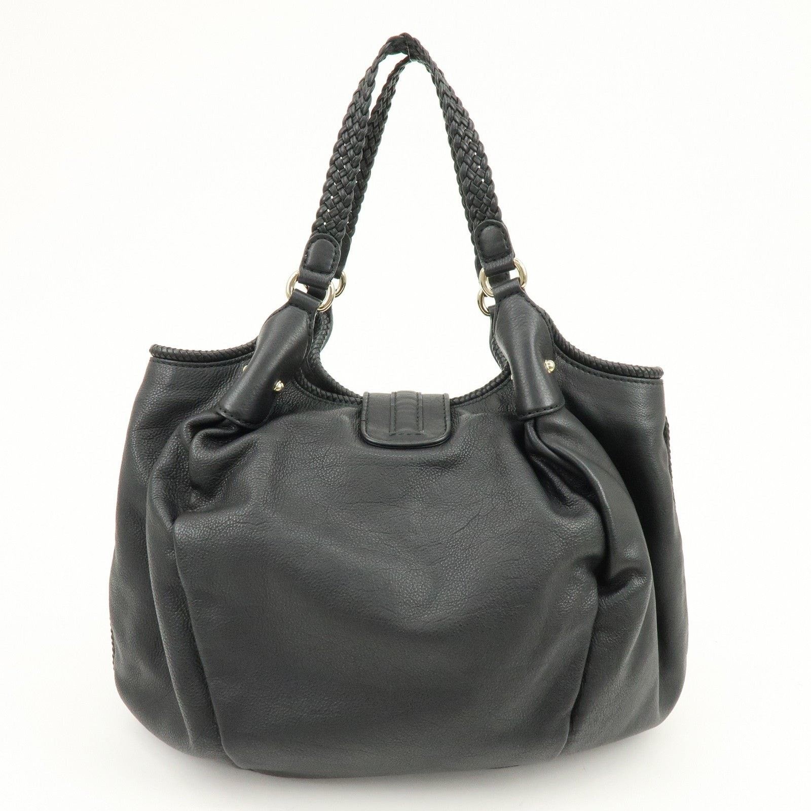 Gucci Gucci Marrakech Leather Shoulder Bag Black Size ONE SIZE - 2 Thumbnail