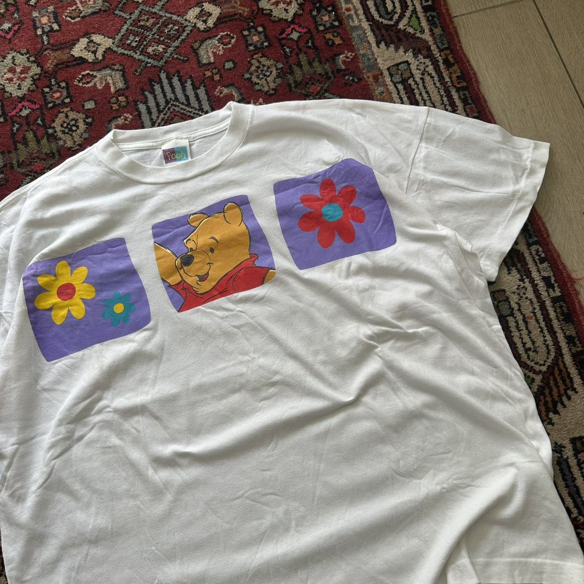 Vintage 90s Winnie the Pooh Graphic Tee Size L Vintage Disney Size US L / EU 52-54 / 3 - 3 Thumbnail