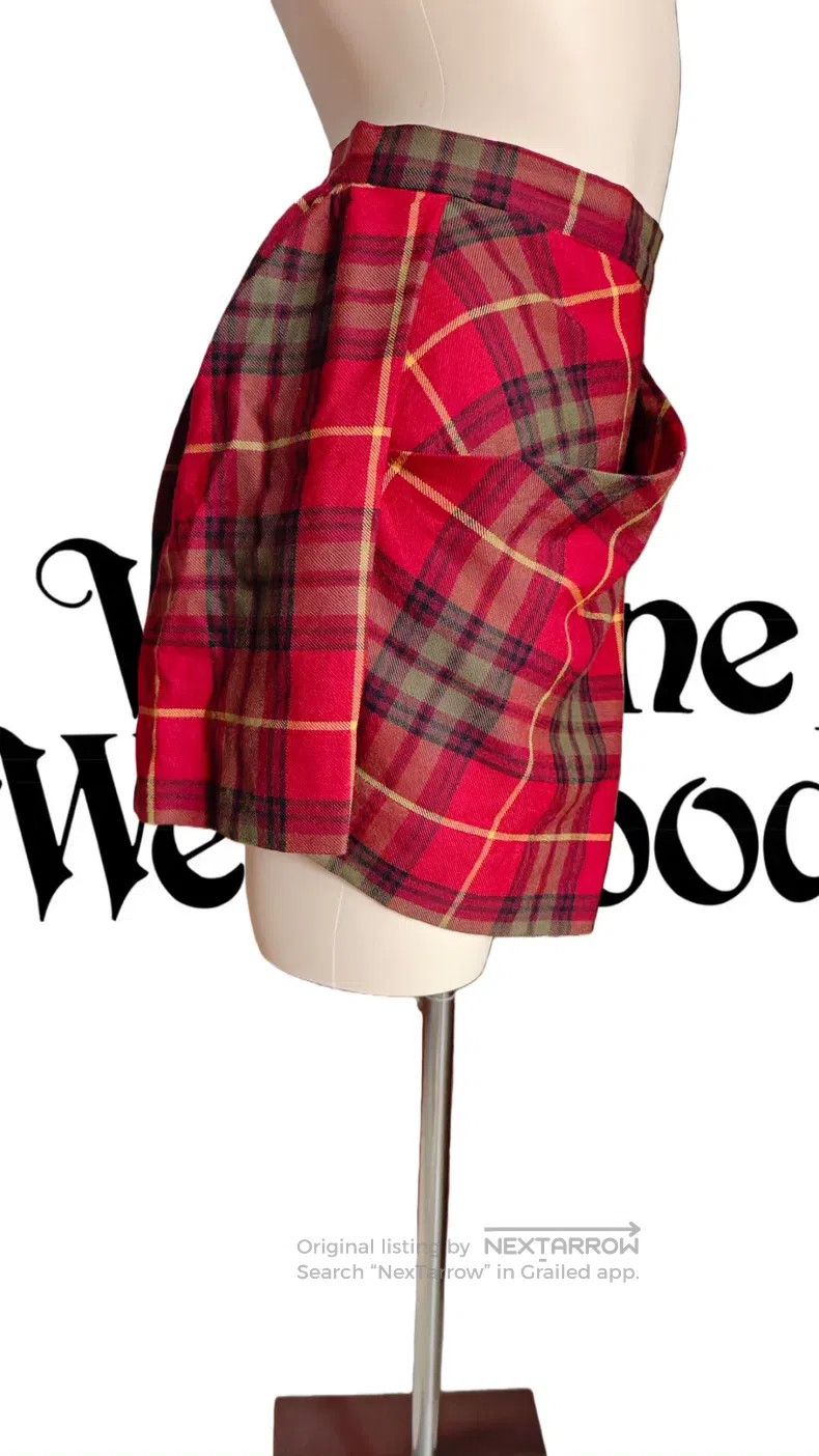 Vivienne Westwood Vivienne Westwood size 1 Red Plaid Skirt Size 24" / US 00 / IT 34 - 3 Thumbnail
