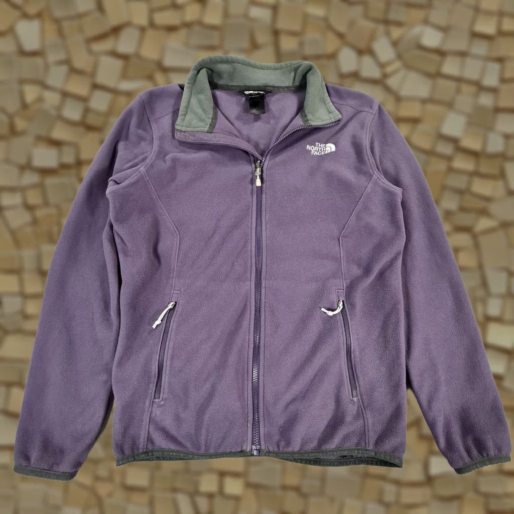 The North Face The North Face Mens Jacket Purple Medium Fleece Full Zip Sweatshirt Sweater Size US M / EU 48-50 / 2 - 1 Thumbnail