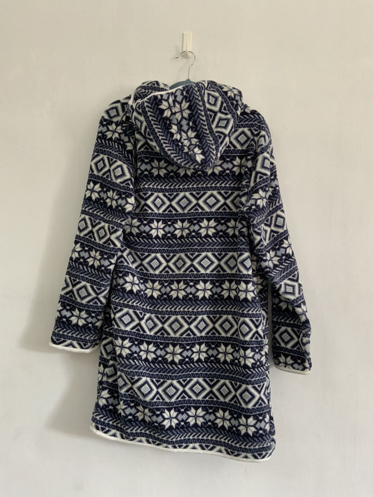 If Six Was Nine Vintage Basically Native Indigo Blue Fleece Size US L / EU 52-54 / 3 - 2 Thumbnail