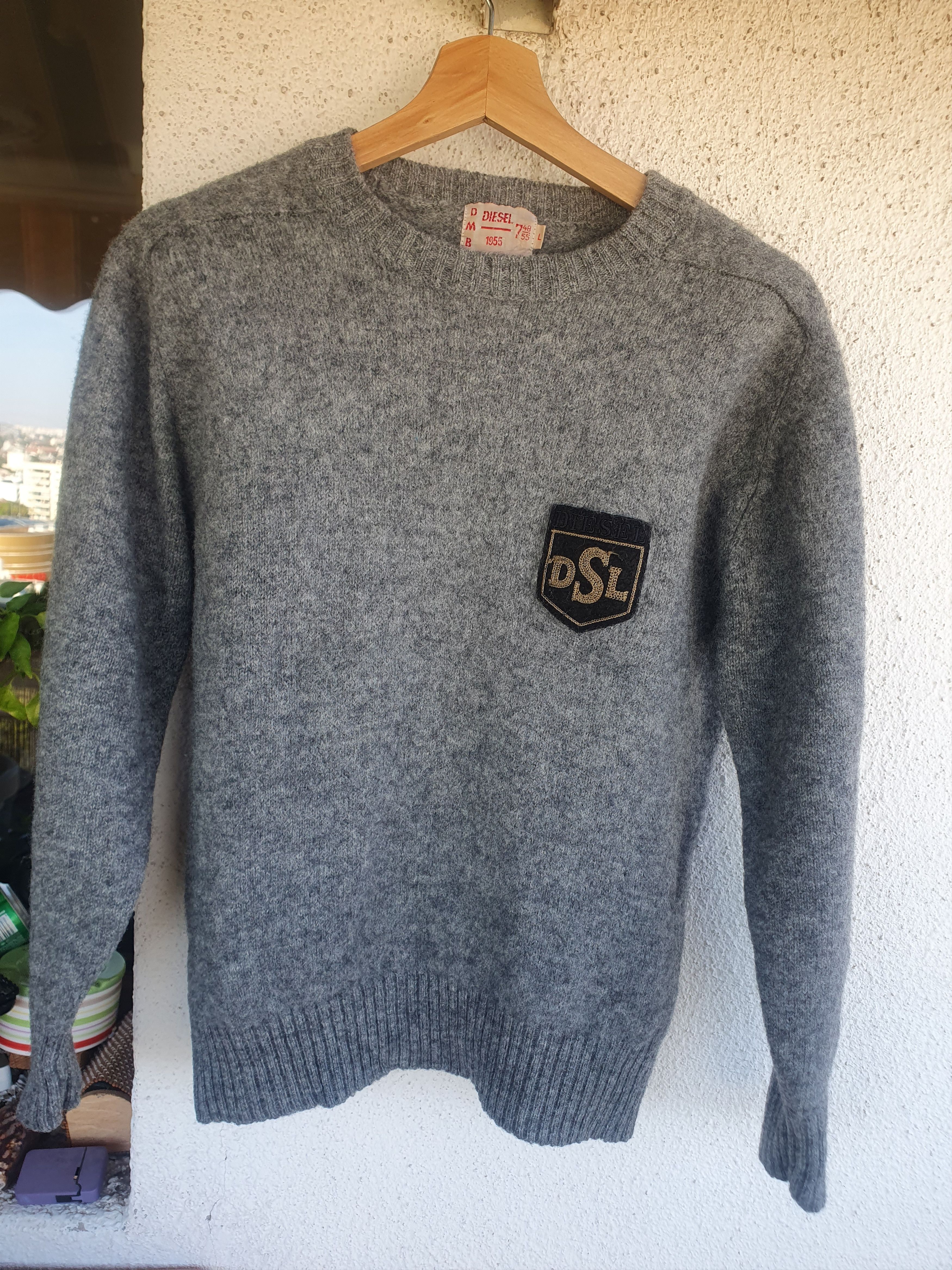 Diesel × Vintage Diesel DMB 1955 Vintage Wool Sweater sz M Size US M / EU 48-50 / 2 - 4 Thumbnail