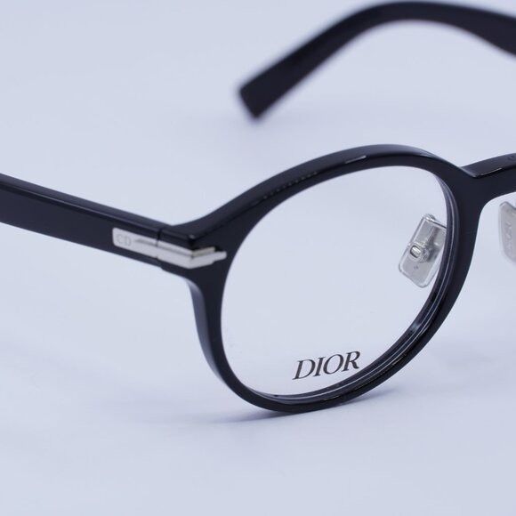 Dior 🕶️ New Dior DIORBLACKSUITO RJ 1000 Eyeglasses - Black Frame Size ONE SIZE - 5 Thumbnail
