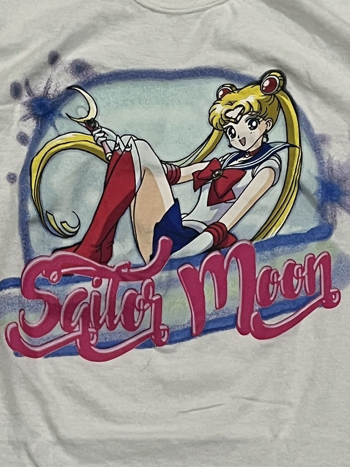 Cartoon Network Sailor Moon White Tee Shirt Size Small Size US S / EU 44-46 / 1 - 2 Thumbnail