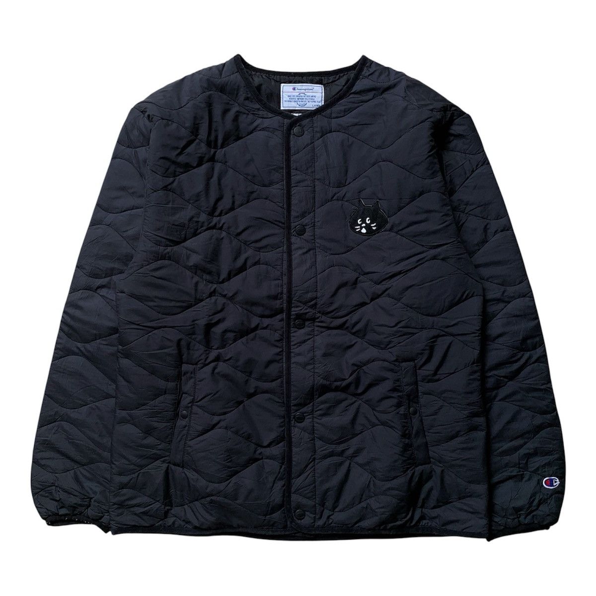Ne-Net 2000s Ne-net By Issey Miyake Champion Quilted Jacket Size US L / EU 52-54 / 3 - 1 Thumbnail