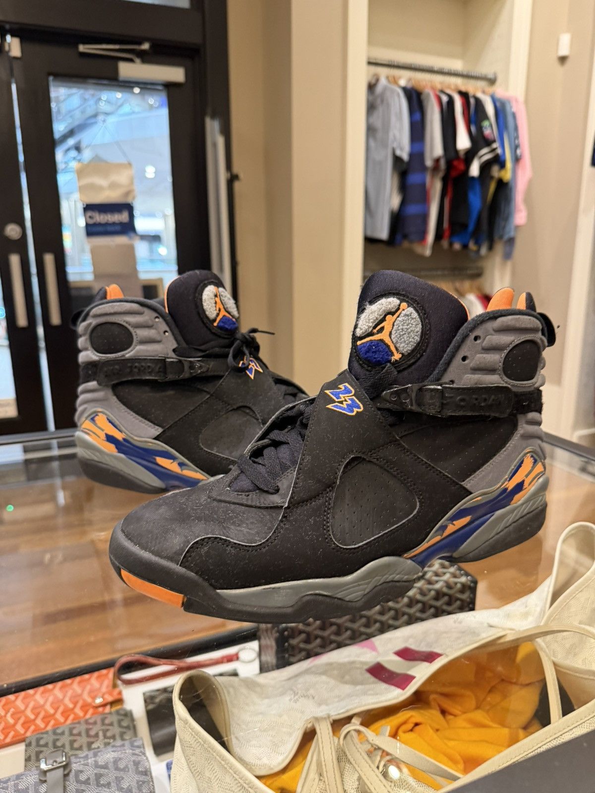 Jordan Brand Jordan 8 Retro 'Phoenix Suns Size US 11.5 / EU 44-45 - 1 Thumbnail
