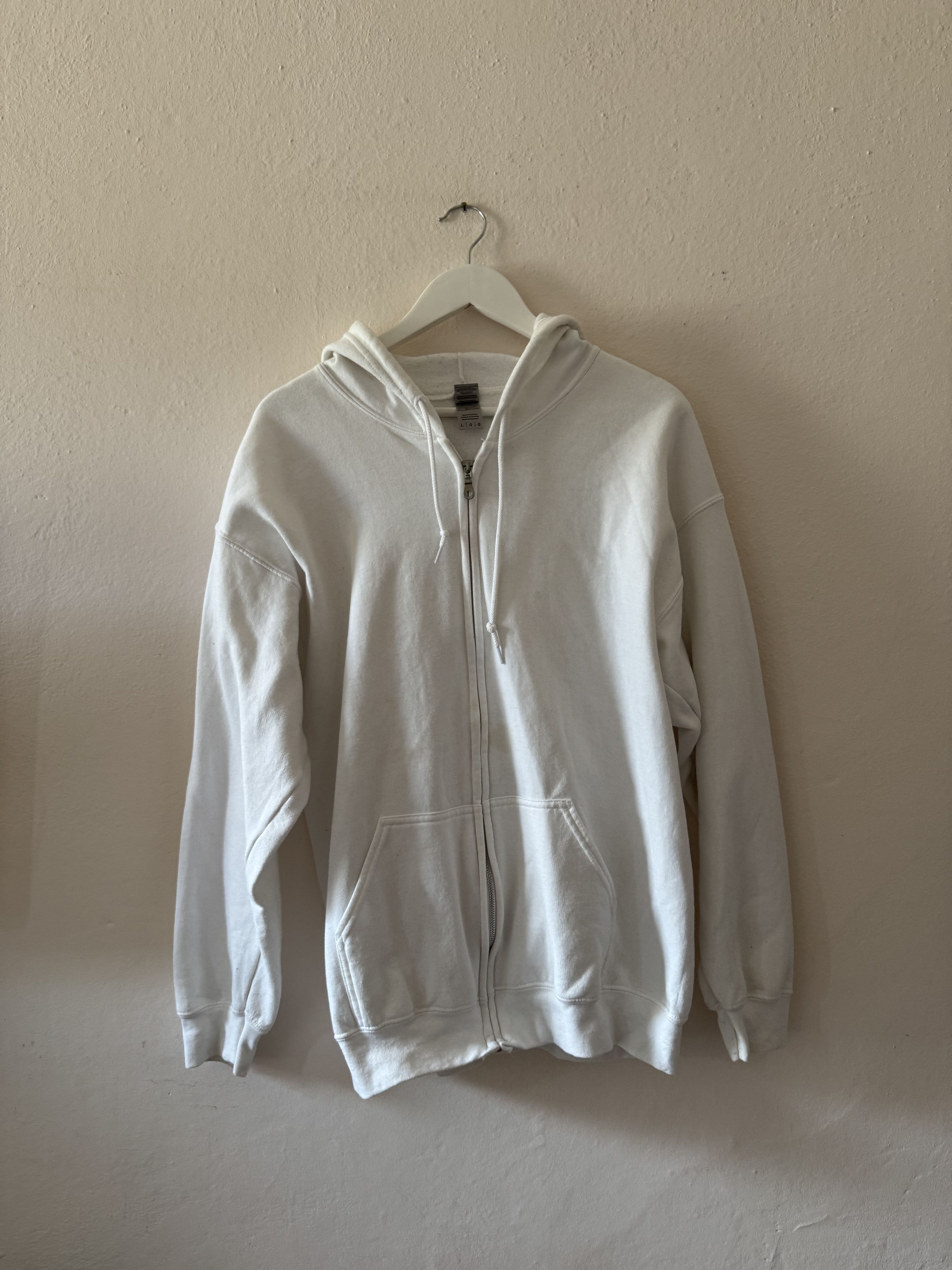 Gildan Gildan White ZipUp Size US L / EU 52-54 / 3 - 1 Thumbnail
