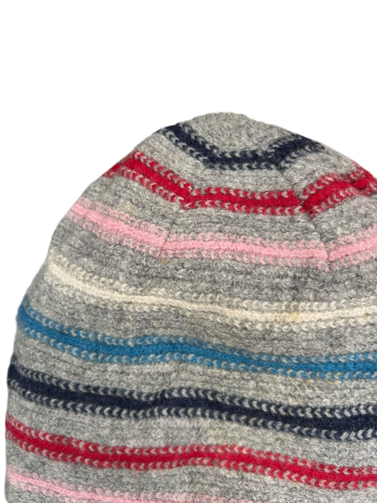 Japanese Brand × Kapital × Vintage Japanese Brand knitt Beanie Hats ☠️🎌🎌 Size ONE SIZE - 5 Thumbnail