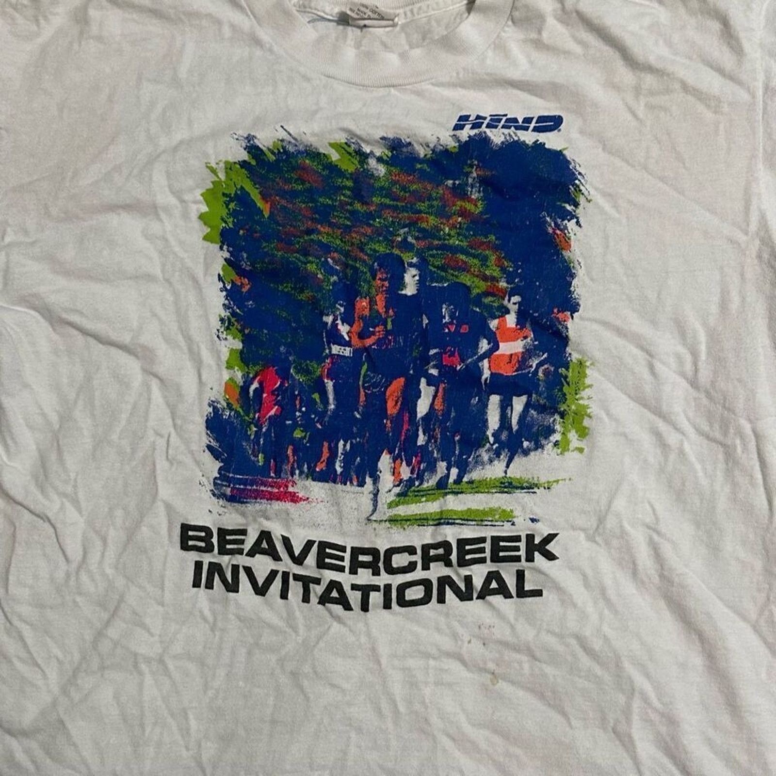Vintage Retro Beavercreek Invitational Graphic T-Shirt | Sz XL Size US XL / EU 56 / 4 - 3 Thumbnail